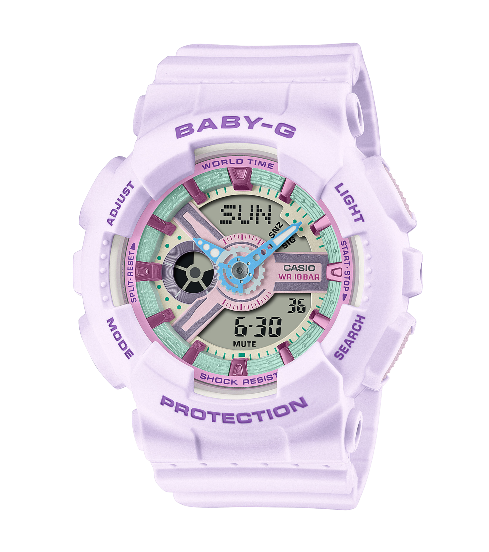 Baby G Downbeat Metallic Series BA110XPM-6A