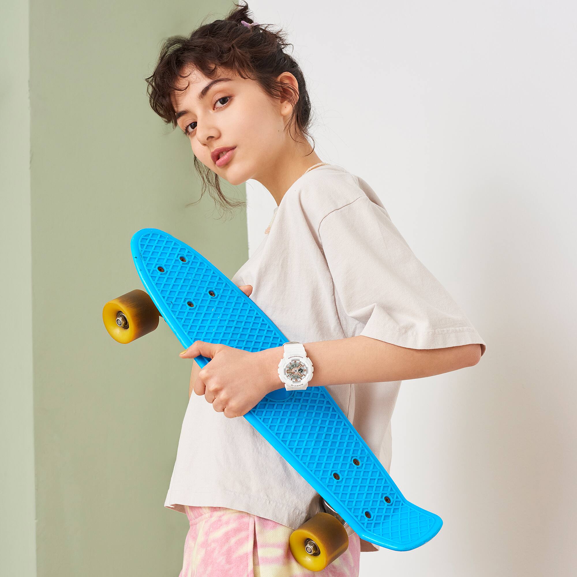 Baby G Digital & Analogue Watch Rose Gold Series BA110XRG-7A / BA-110XRG-7A