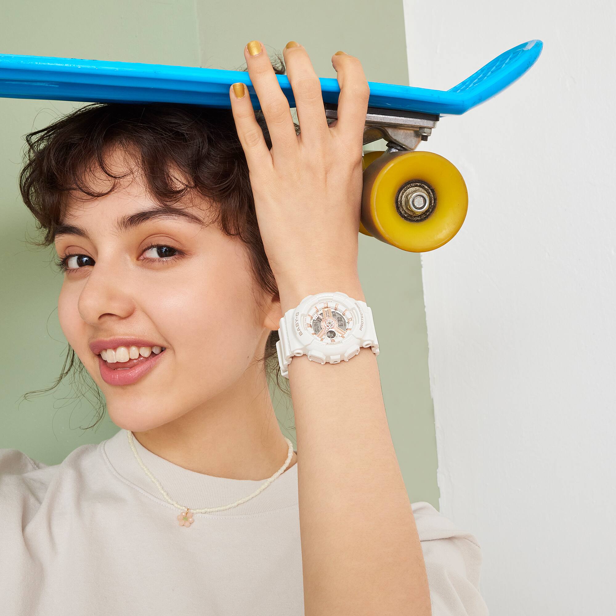 Baby G Digital & Analogue Watch Rose Gold Series BA110XRG-7A / BA-110XRG-7A