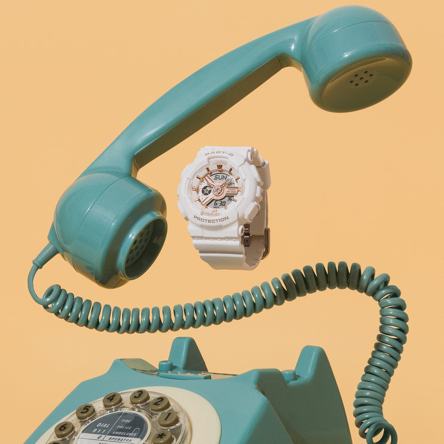 Baby G Digital & Analogue Watch Rose Gold Series BA110XRG-7A / BA-110XRG-7A