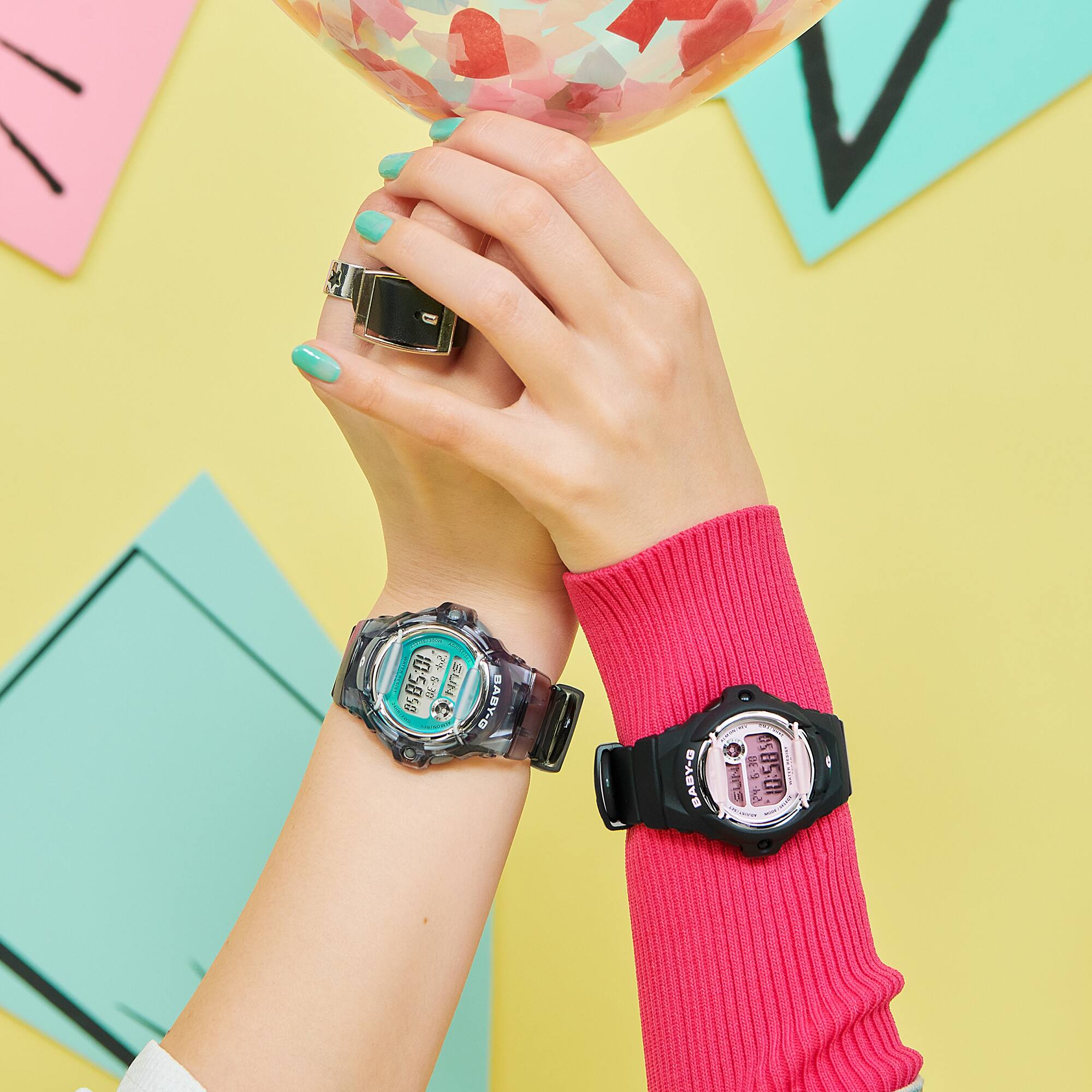 Baby G Digital Watch Black and Pink BG169U-1C / BG-169U-1C (prev. BG169M-1D)