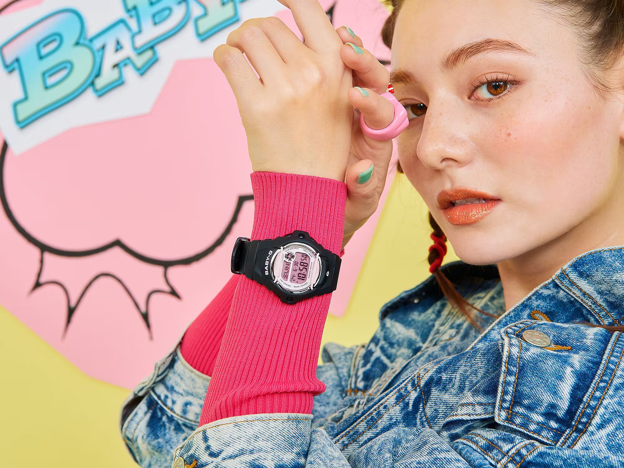 Baby G Digital Watch Black and Pink BG169U-1C / BG-169U-1C (prev. BG169M-1D)