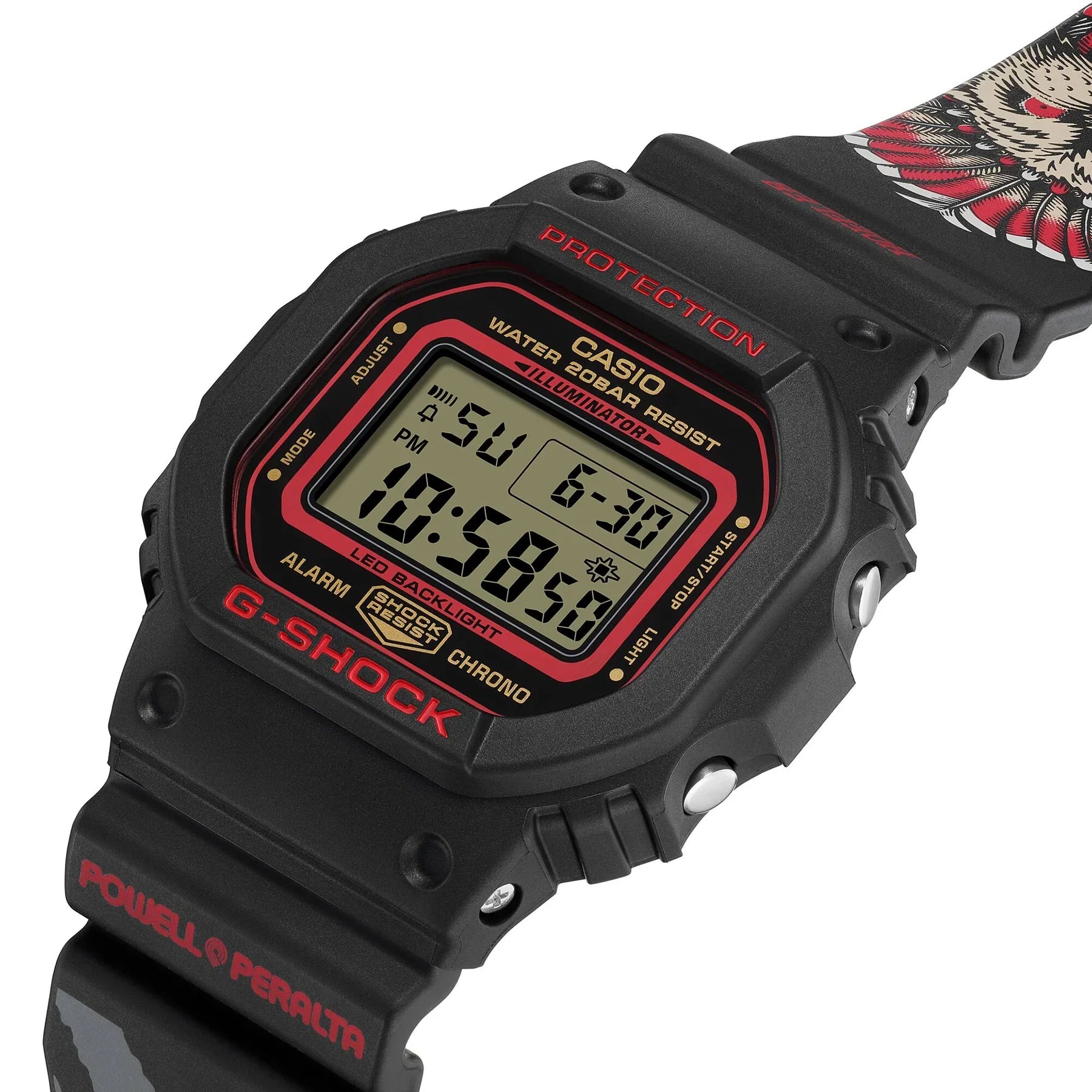 G-Shock x Kelvin Hoefler x Powell Peralta Collab DW5600KH-1D