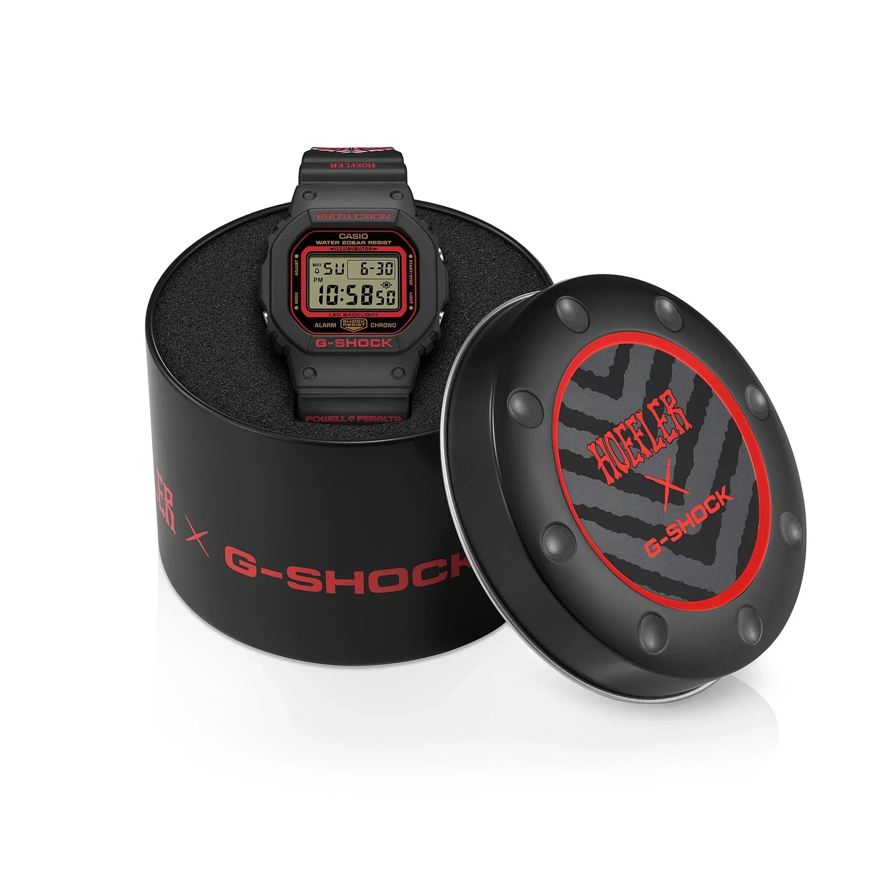 G-Shock x Kelvin Hoefler x Powell Peralta Collab DW5600KH-1D
