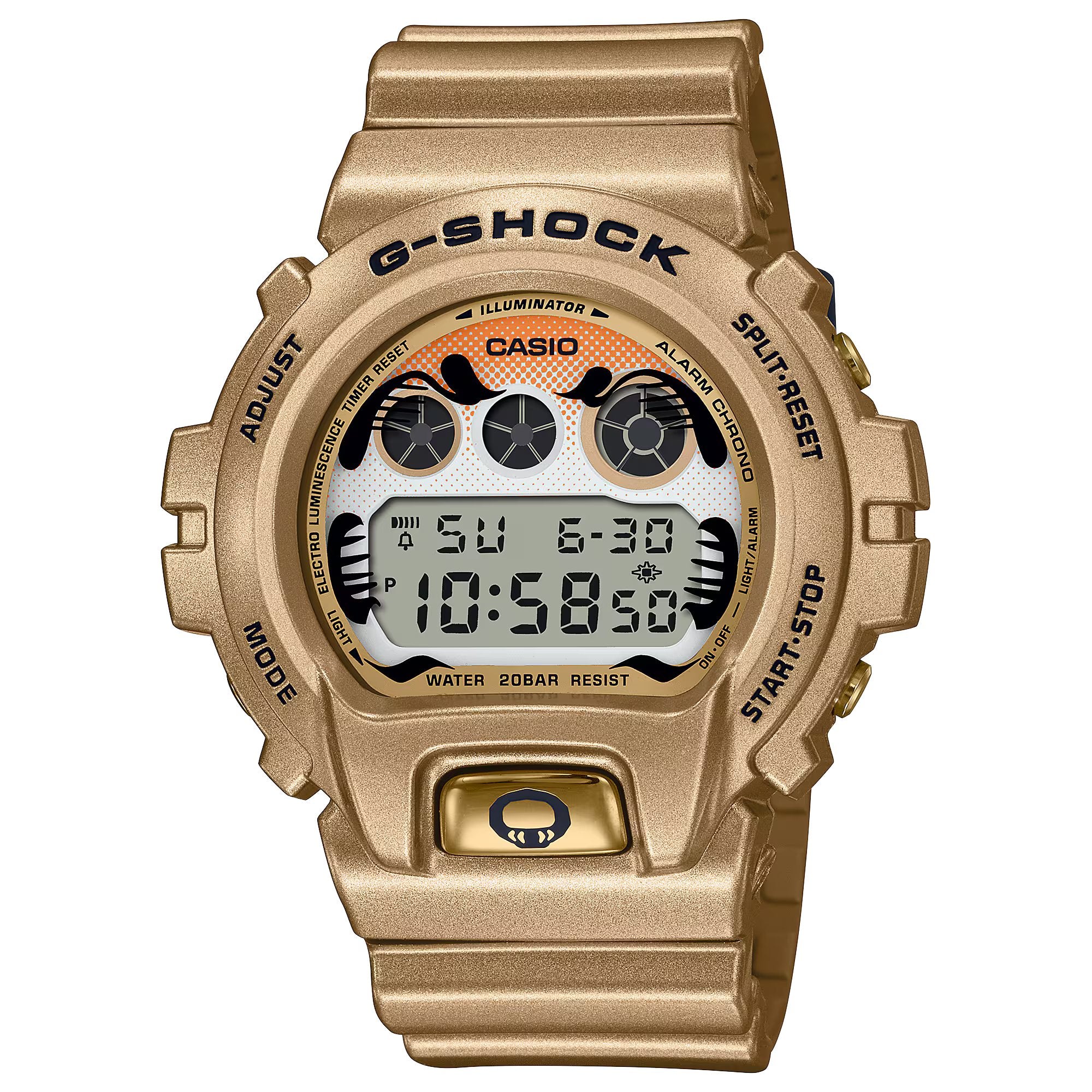 G-Shock Gold Daruma Doll Limited Edition DW6900GDA-9D / DW-6900GDA-9D