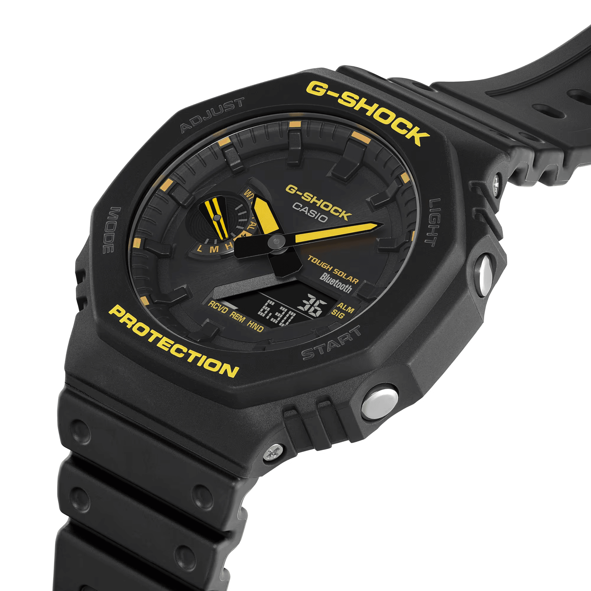 G-Shock Solar Casioak Black & Yellow Caution Series GAB2100CY-1A