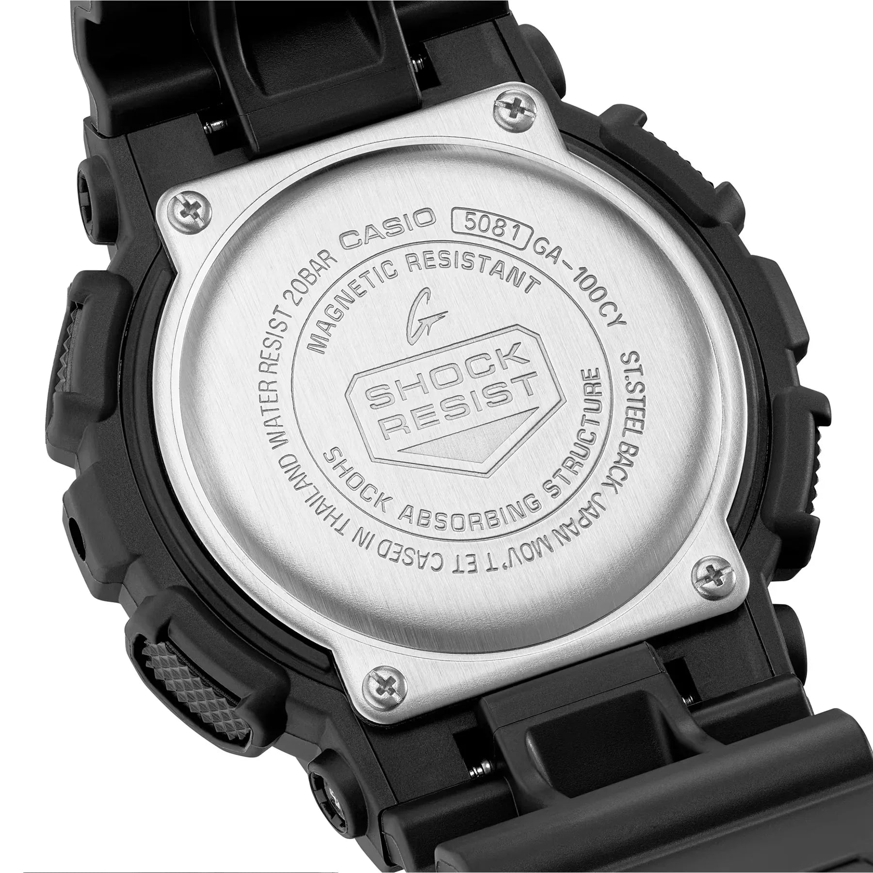 G-Shock Black & Yellow Caution Series GA100CY-1A