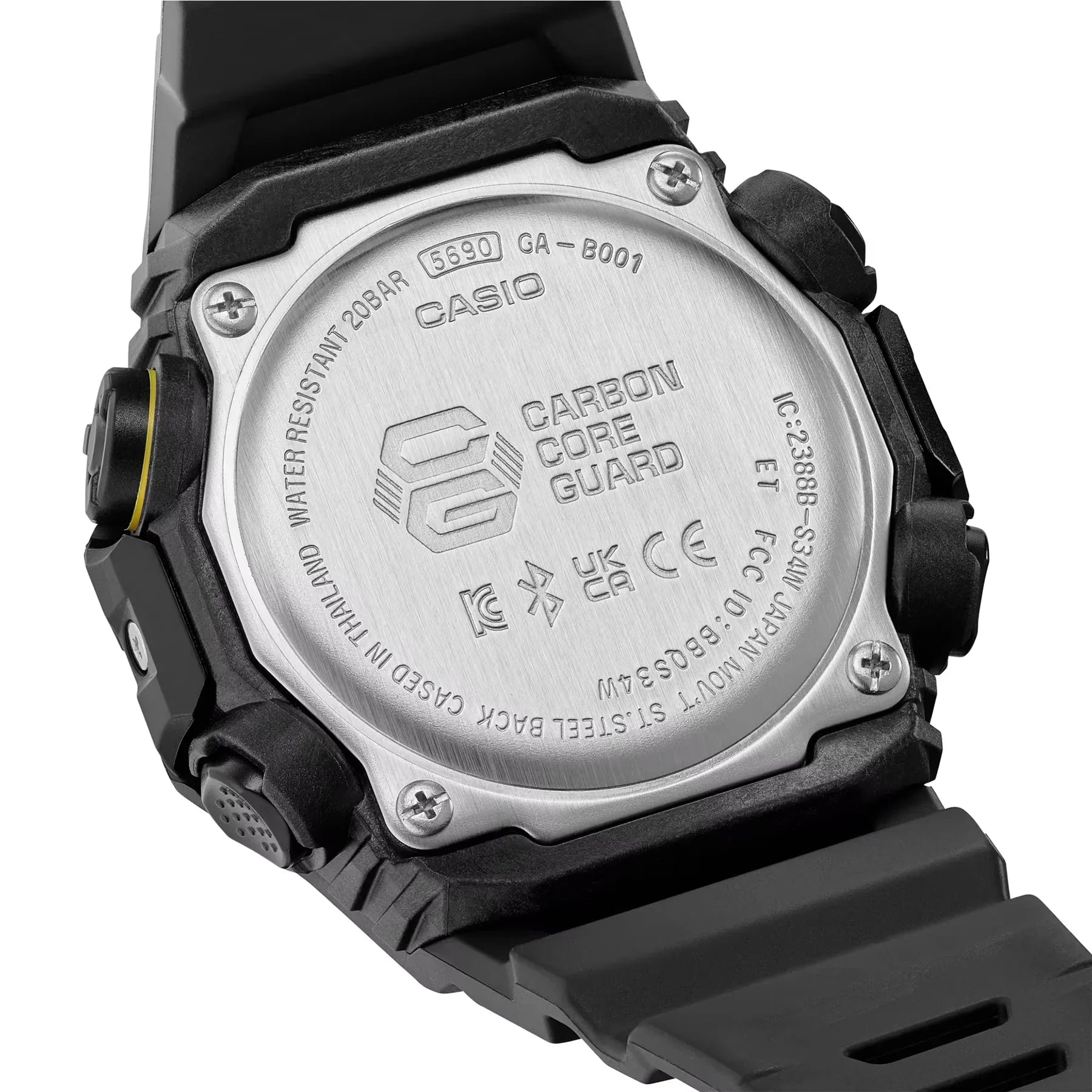 G-Shock Black & Yellow Caution Series GAB001CY-1A