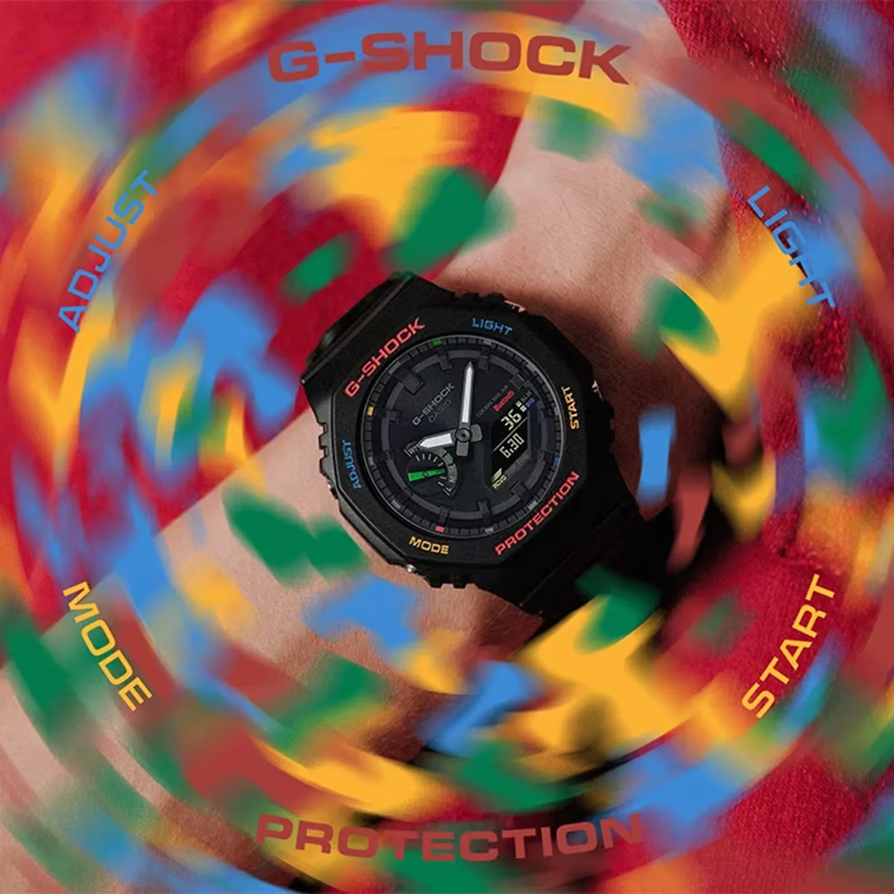G-Shock Solar Casioak Carbon Core GAB2100FC-1A
