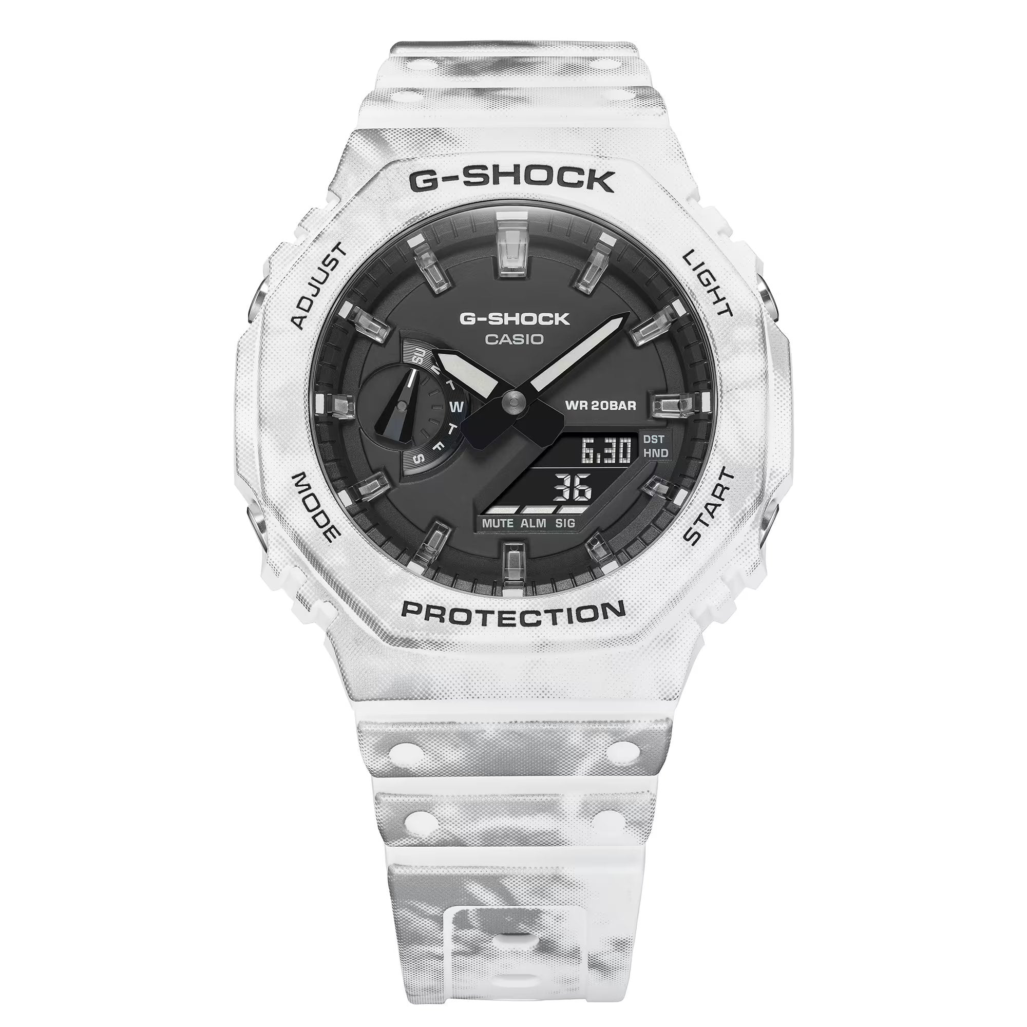 G-Shock Digital & Analogue Watch Casioak Frozen Forest Series GAE2100GC-7A / GAE-2100GC-7A