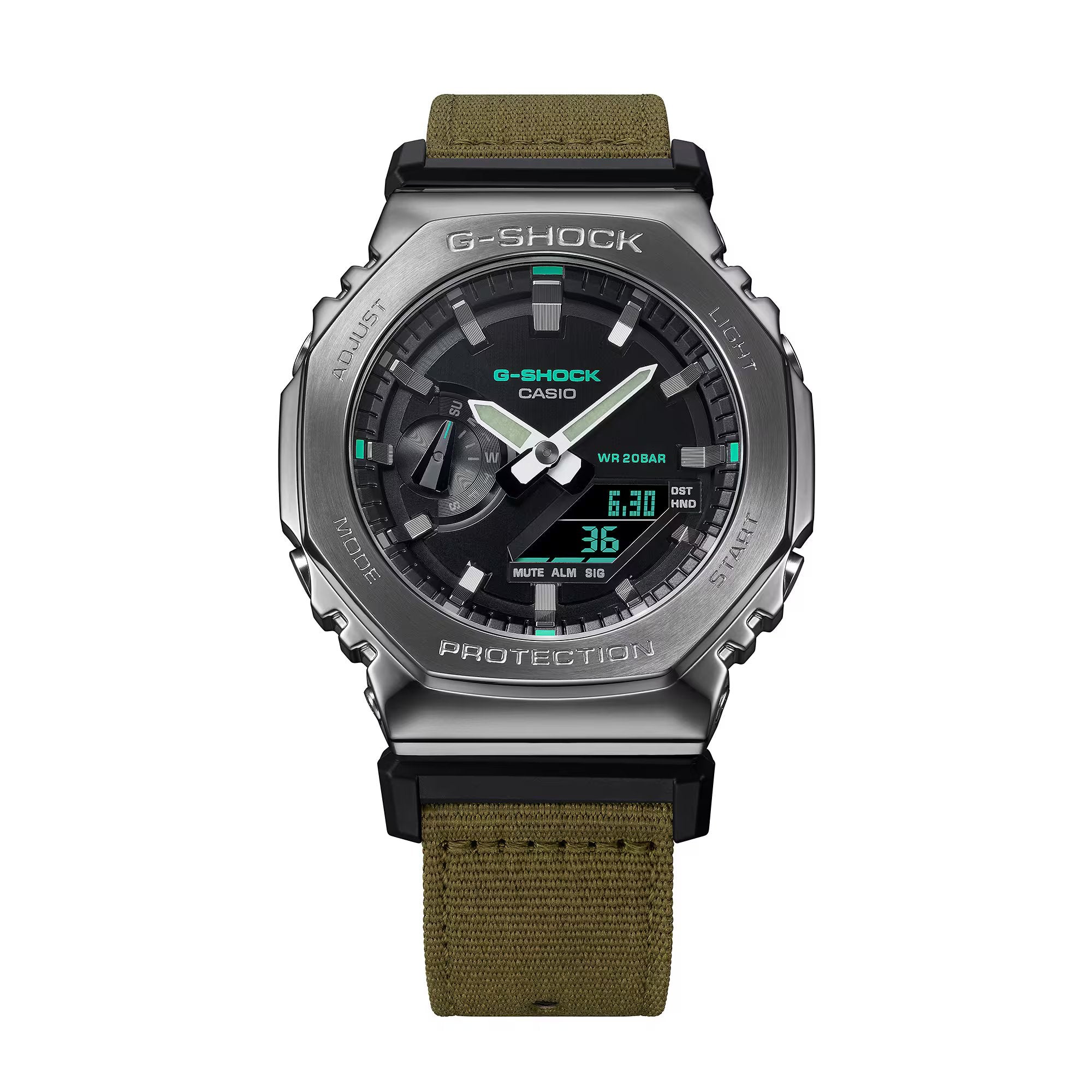 G-Shock Digital & Analogue G Steel Metalized Casioak Series GM2100CB-3A