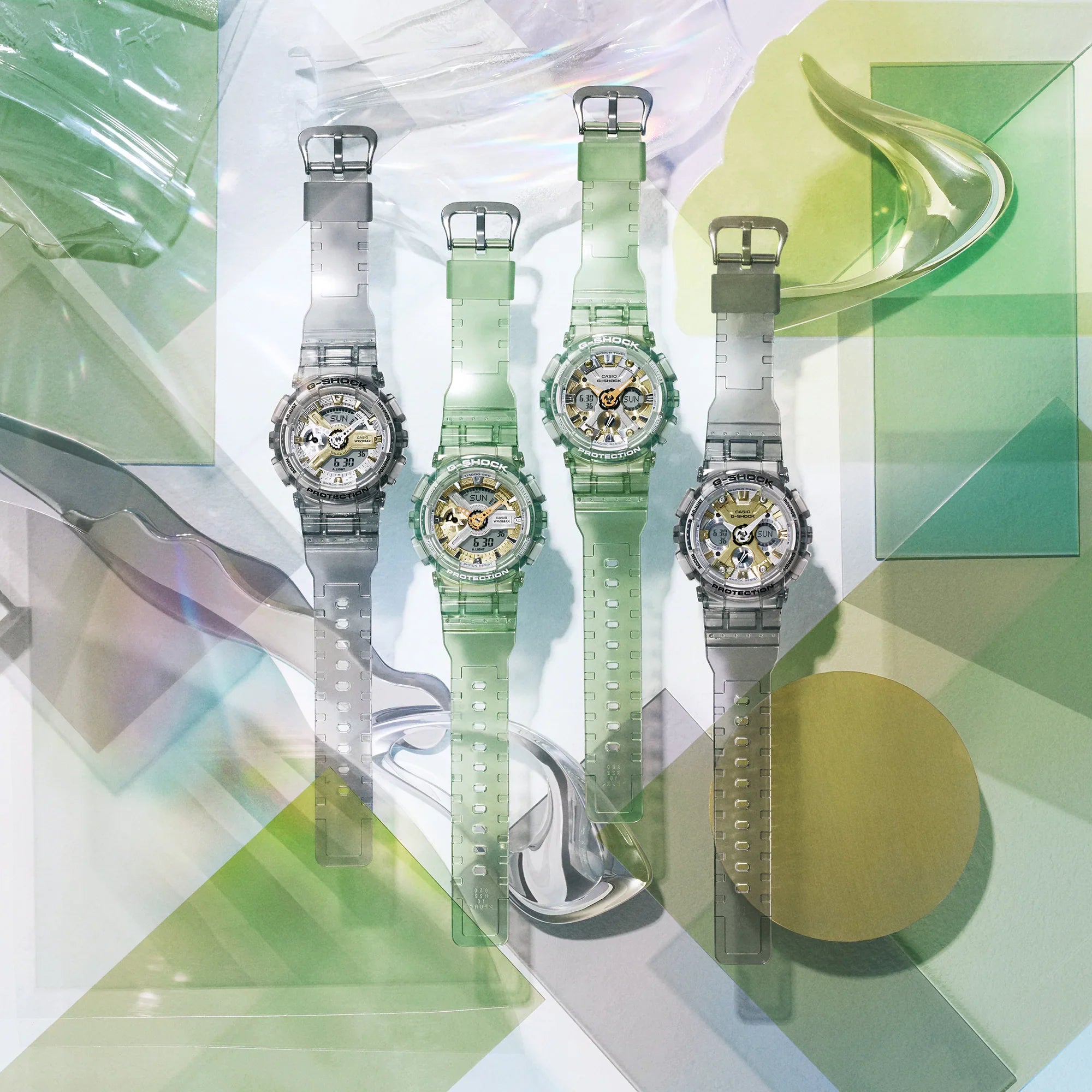 G Shock GMAS Skeleton Series GMAS110GS-8A