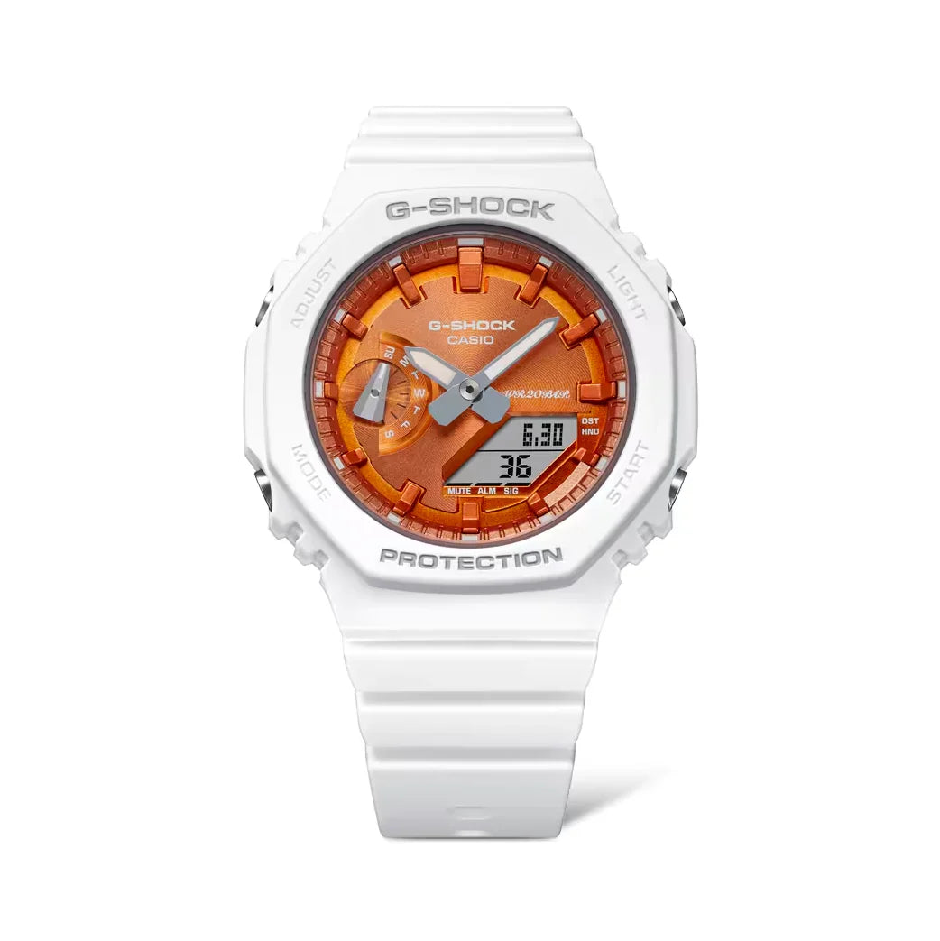 G Shock GMAS2100WS-7A Mid-Size Casioak Winter Sparkle Series