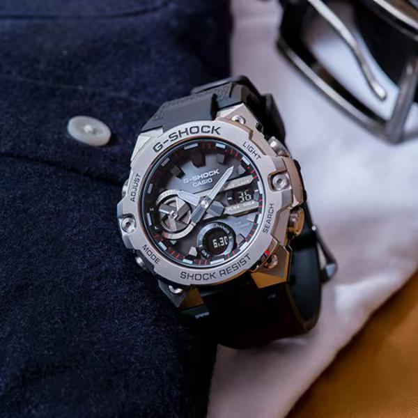 G-Shock Digital & Analogue Watch G-Steel Series GSTB400-1A / GST-B400-1A