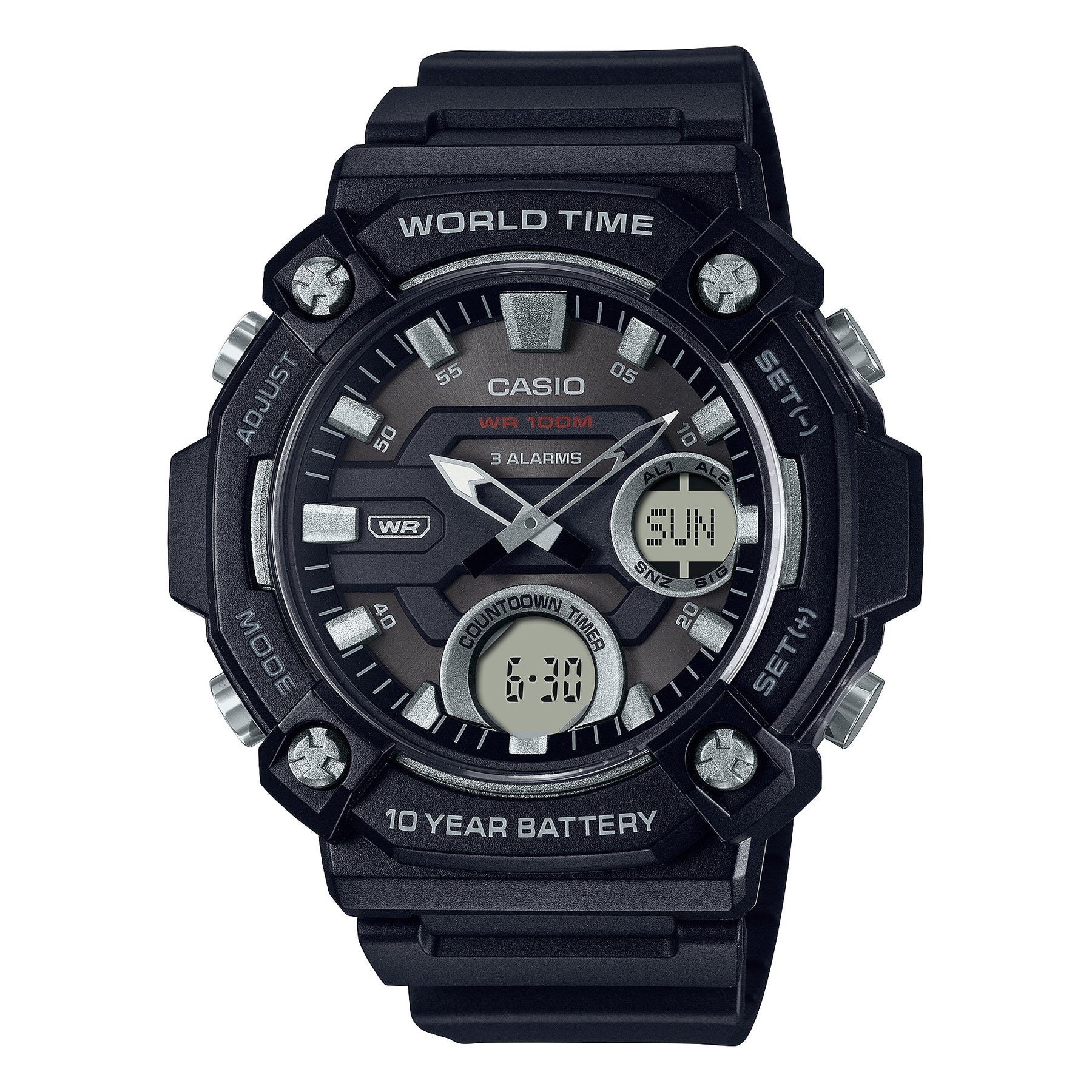 Casio Duo Unisex AEQ120W-1A
