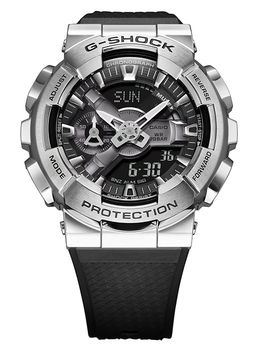 G-Shock Digital & Analogue G Steel Watch Metalized Series GM110-1A / GM-110-1A