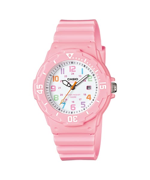 Casio Ladies Pink Analogue LRW200H-4B2 / LRW-200H-4B2V