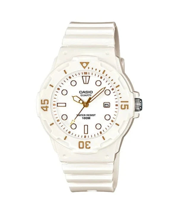 Casio Ladies White Analogue LRW200H-7E2 / LRW-200H-7E2V