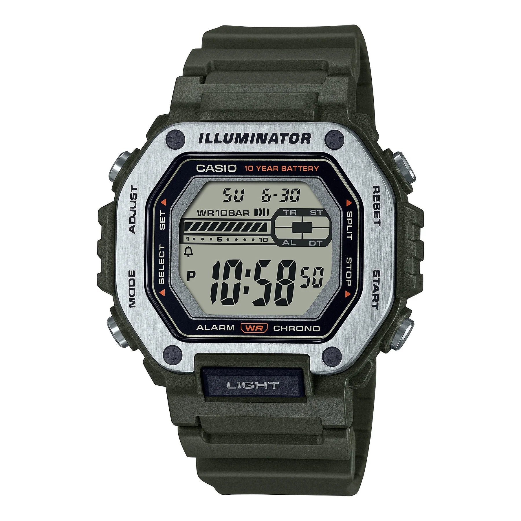 Casio Sports 10Yr Battery Unisex MWD110H-3A