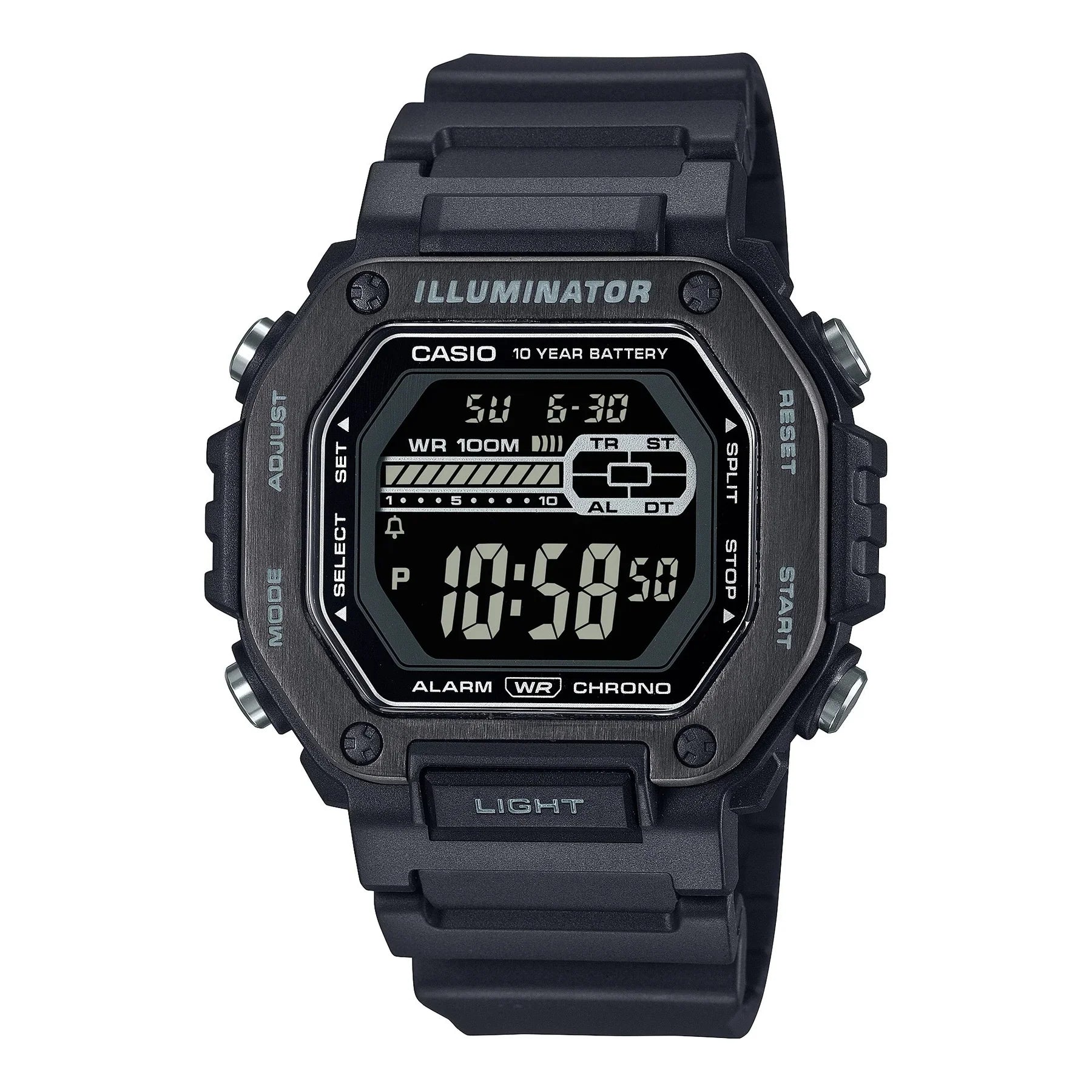 Casio Sports 10Yr Battery Unisex MWD110HB-1B
