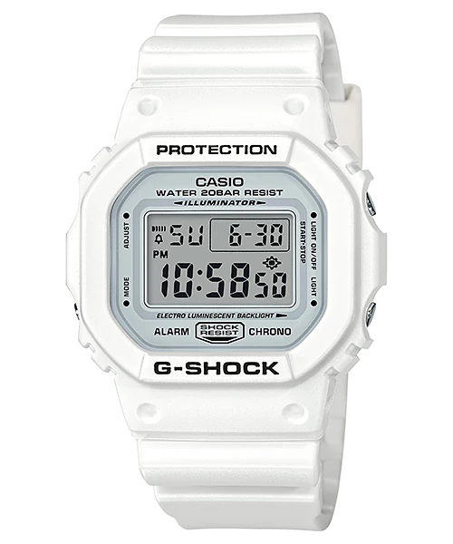 G-Shock White Digital DW5600MW-7D / DW-5600MW-7D - NLA
