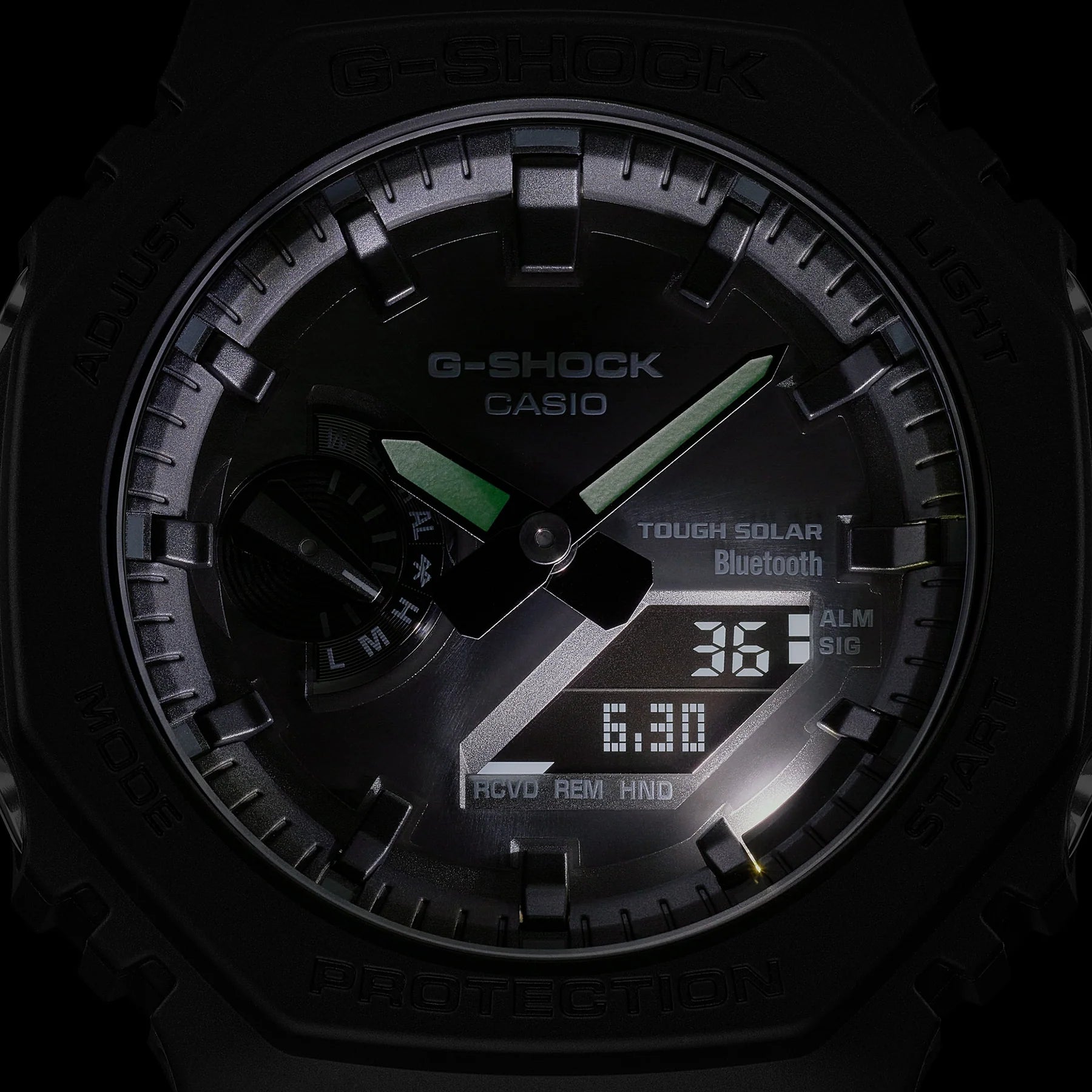 G-Shock Digital & Analogue Watch Solar Casioak Series GAB2100-1A1 / GA-B2100-1A1