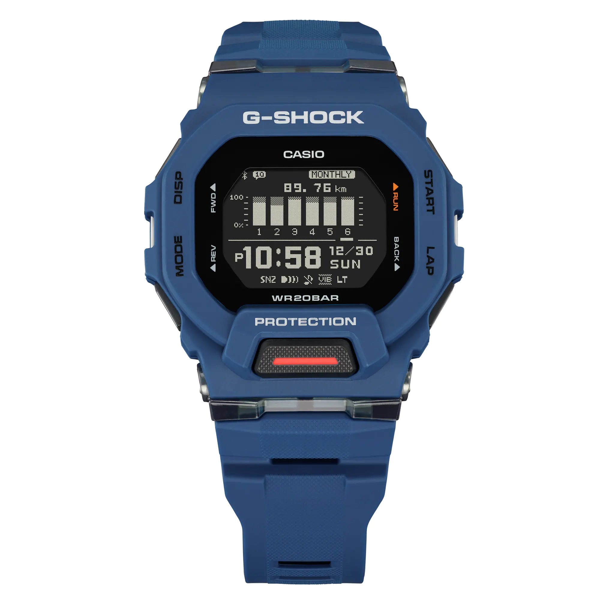 G-Shock Digital Bluetooth Fitness Watch G Squad Series GBD200-2D / GBD-200-2D