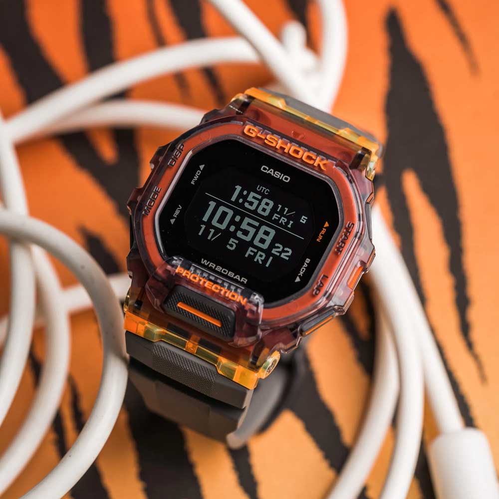 G-Shock Digital Bluetooth Fitness Watch G Squad Series GBD200SM-1A5 / GBD-200SM-1A5