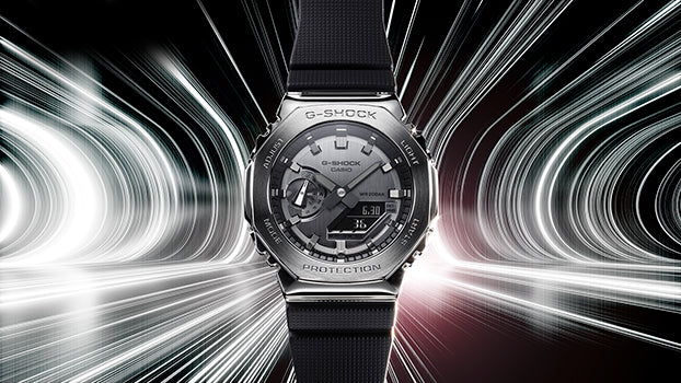 G-SHOCK with Octagonal Metal Bezel