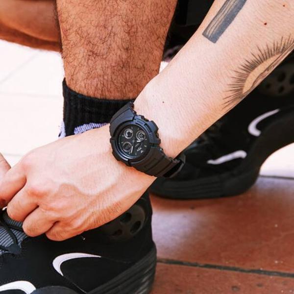 G-Shock Digital & Analogue Watch Biker Series AW591BB-1A / AW-591BB-1A