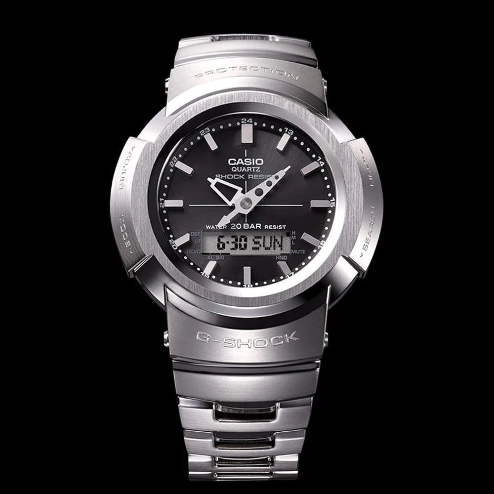G Shock Digital Analogue Solar Watch Full Metal Series AWM500D 1A AWM 500D 1A
