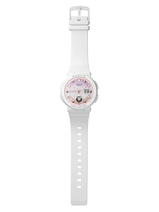 Baby g watch black 2025 and pink