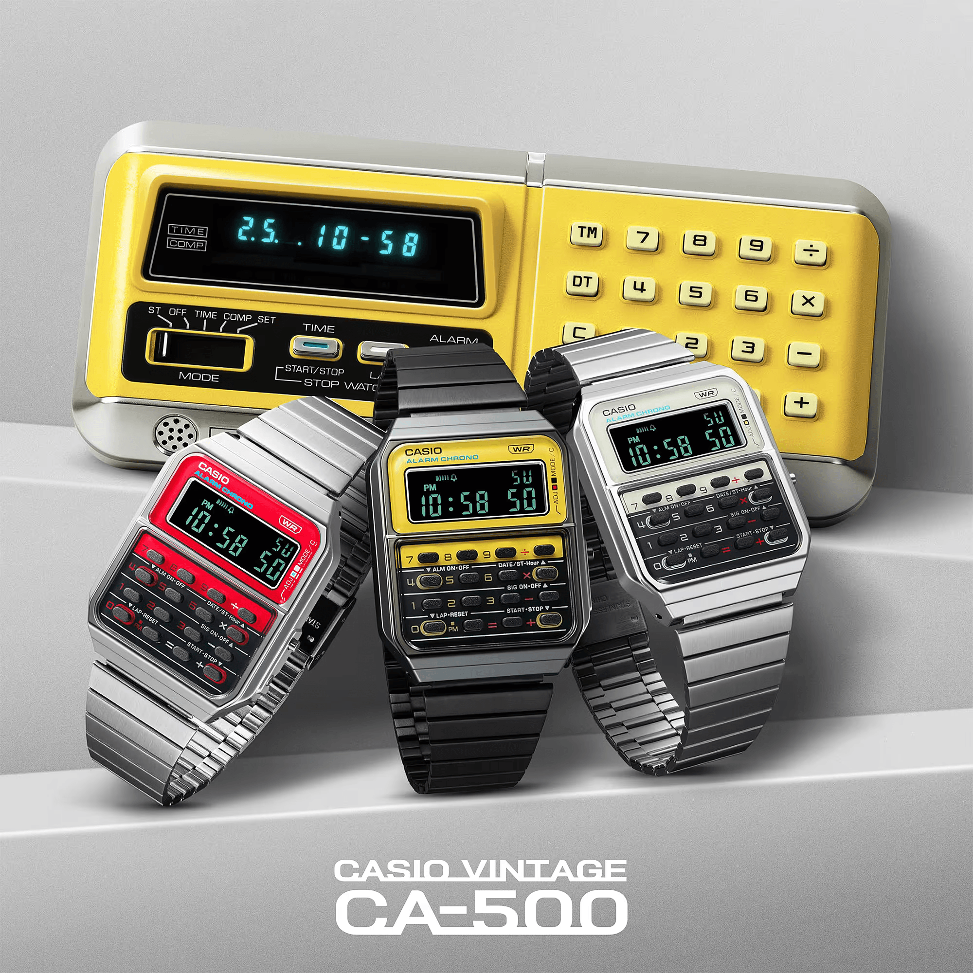 Casio Calculator Unisex CA500WEGG-9B