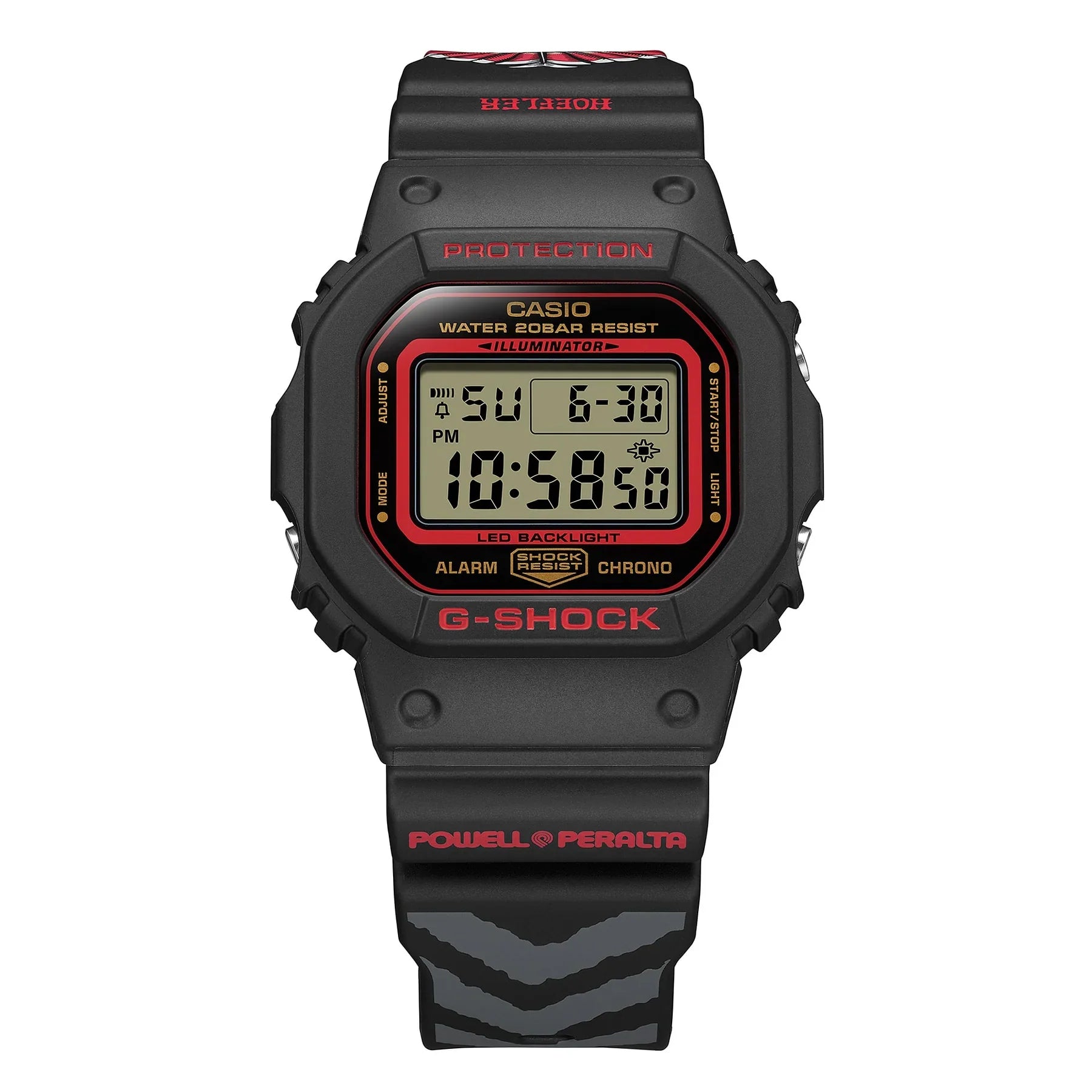 G-Shock x Kelvin Hoefler x Powell Peralta Collab DW5600KH-1D