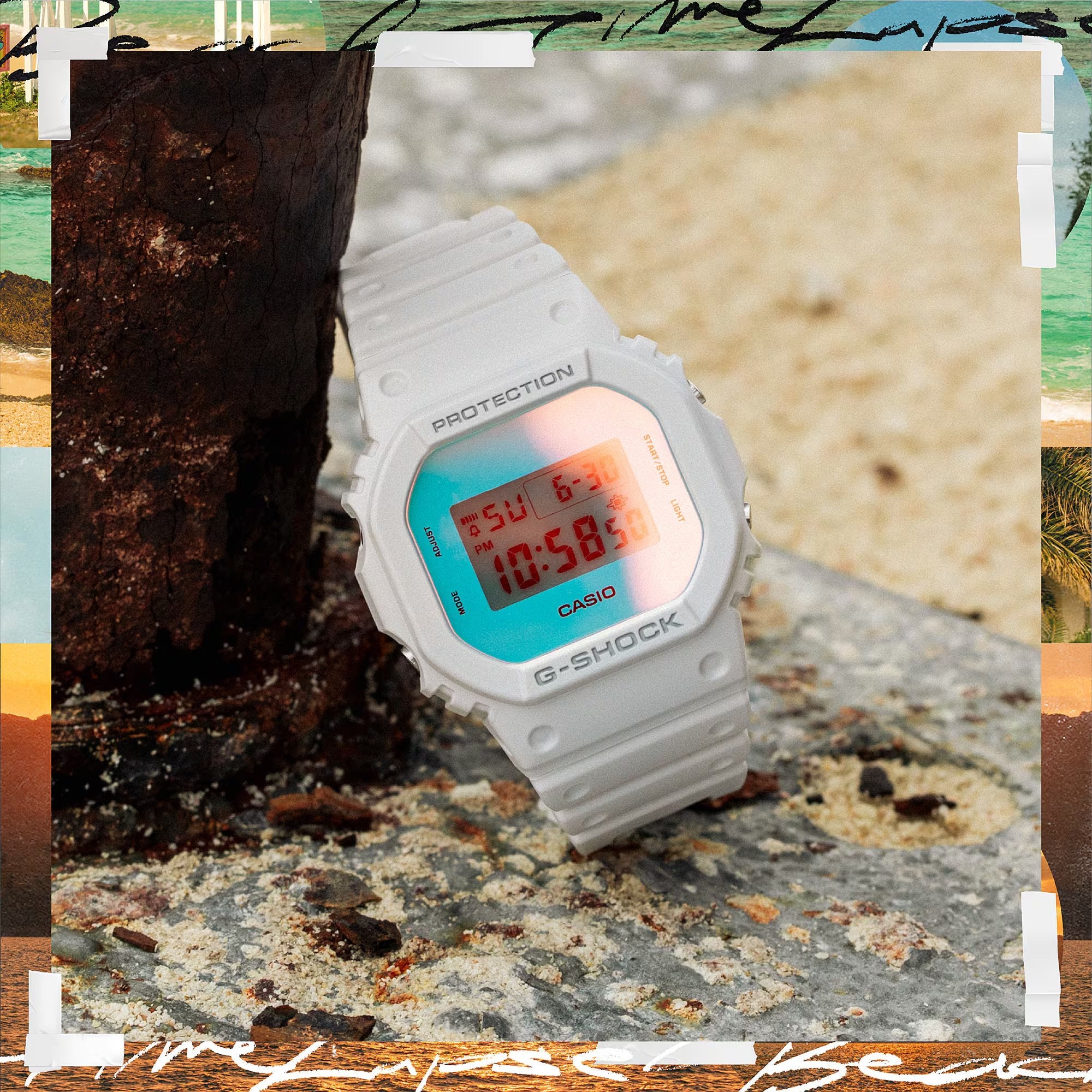 G Shock Beach Time Lapse Series DW5600TL-7D