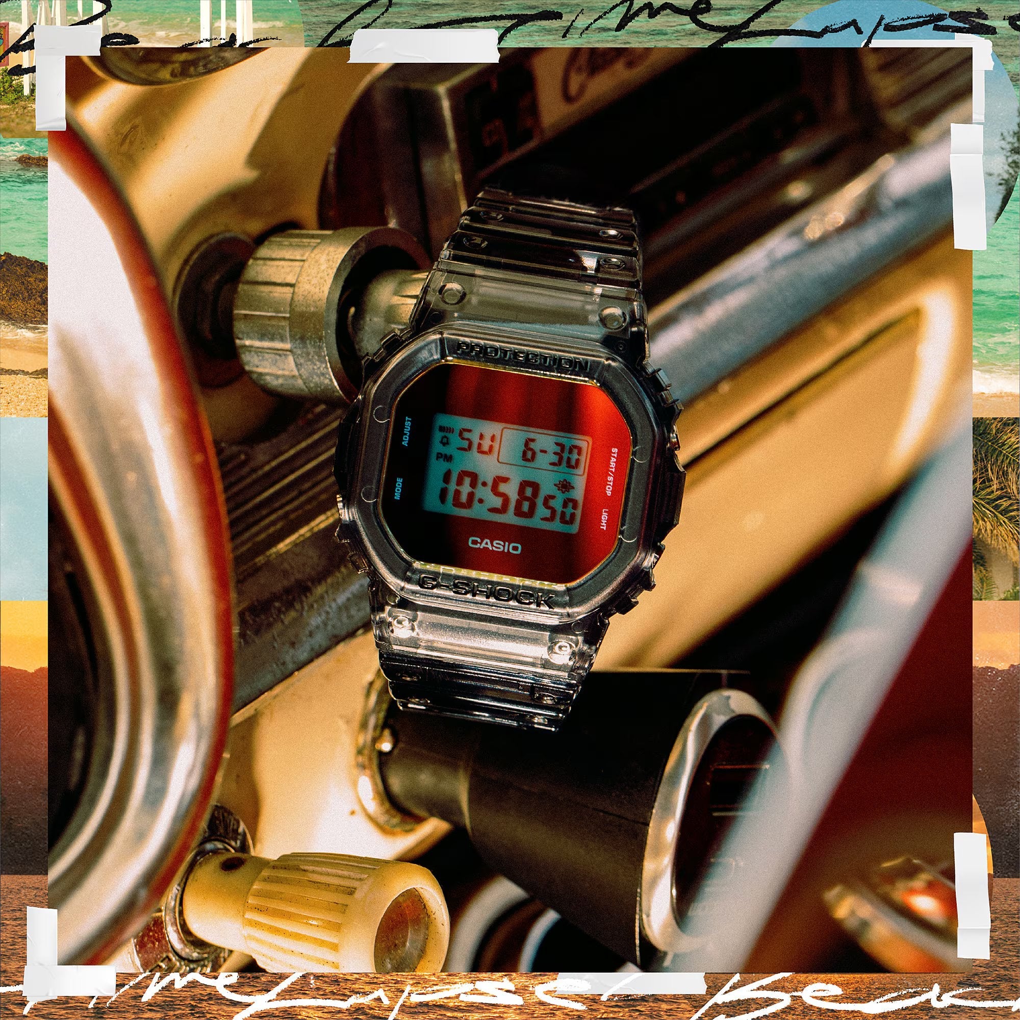 G Shock Beach Time Lapse Series DW5600TLS-8D