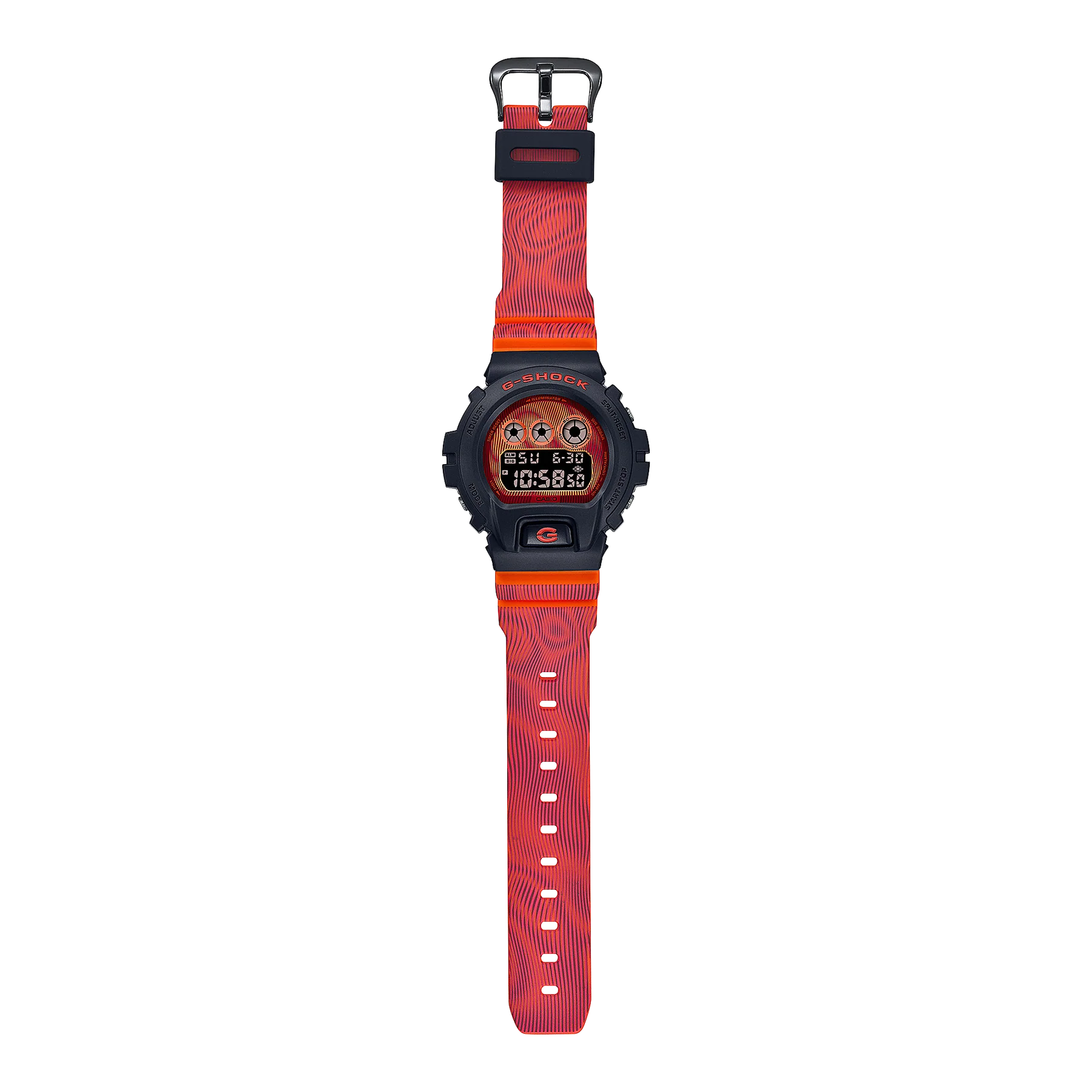 G-Shock Digital Watch Time Distortion Series DW6900TD-4D / DW-6900TD-4D