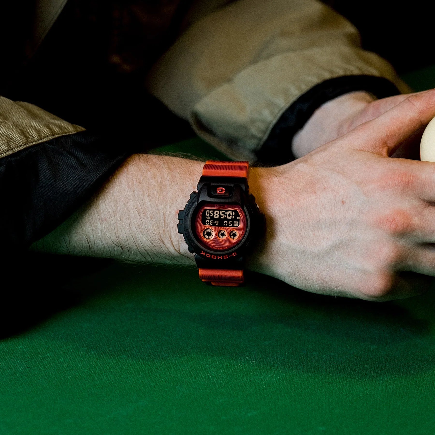 G-Shock Digital Watch Time Distortion Series DW6900TD-4D / DW-6900TD-4D