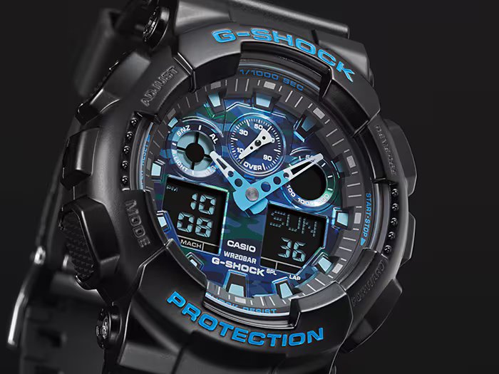 G-Shock Digital & Analogue Watch Camouflage Series GA100CB-1A / GA-100CB-1A