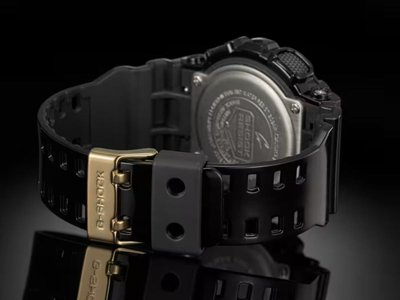 G-Shock Digital & Analogue Watch Black and Gold Series GA140GB-1A1 / GA-140GB-1A1