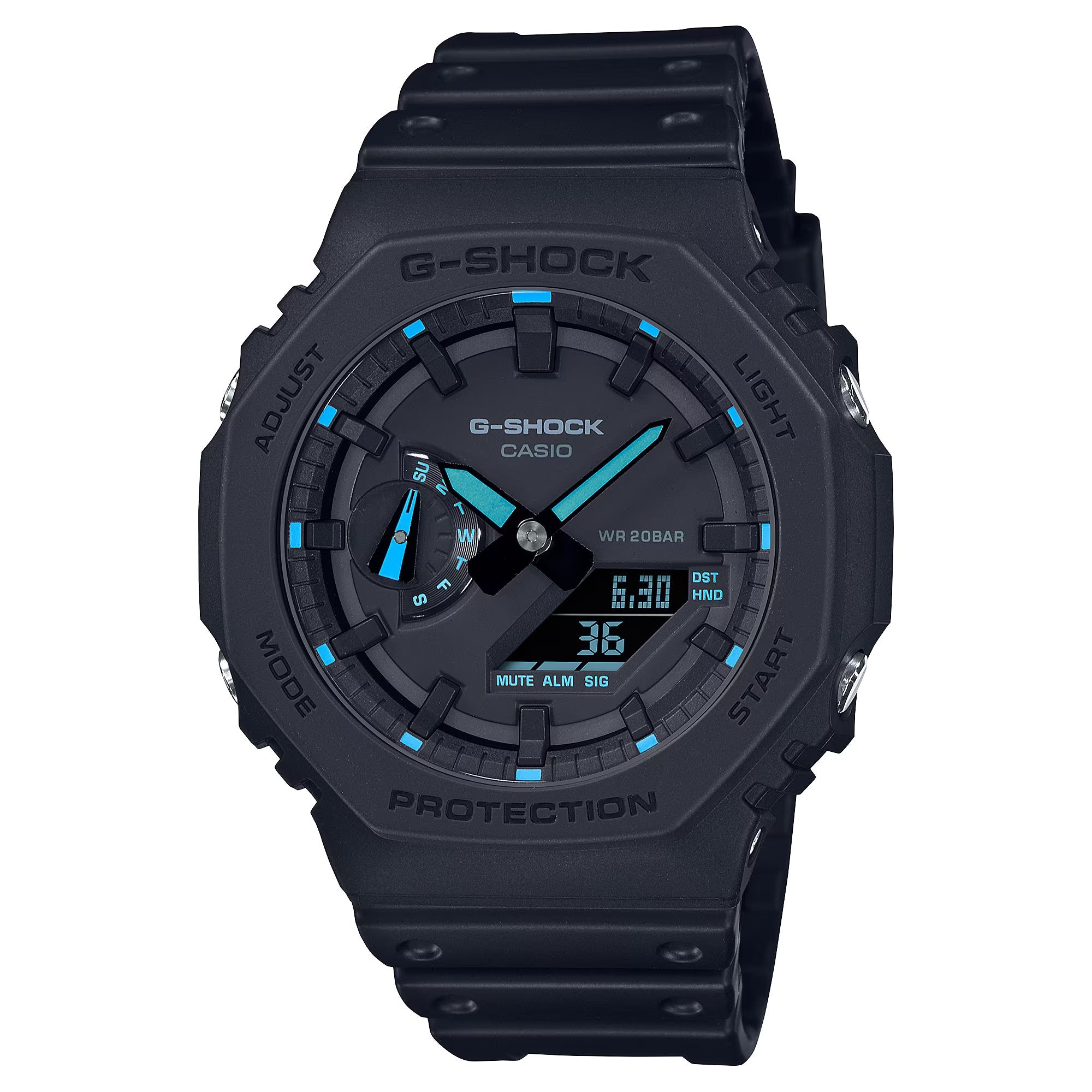 G-Shock Digital & Analogue Watch Casioak Series GA2100-1A2 / GA-2100-1A2