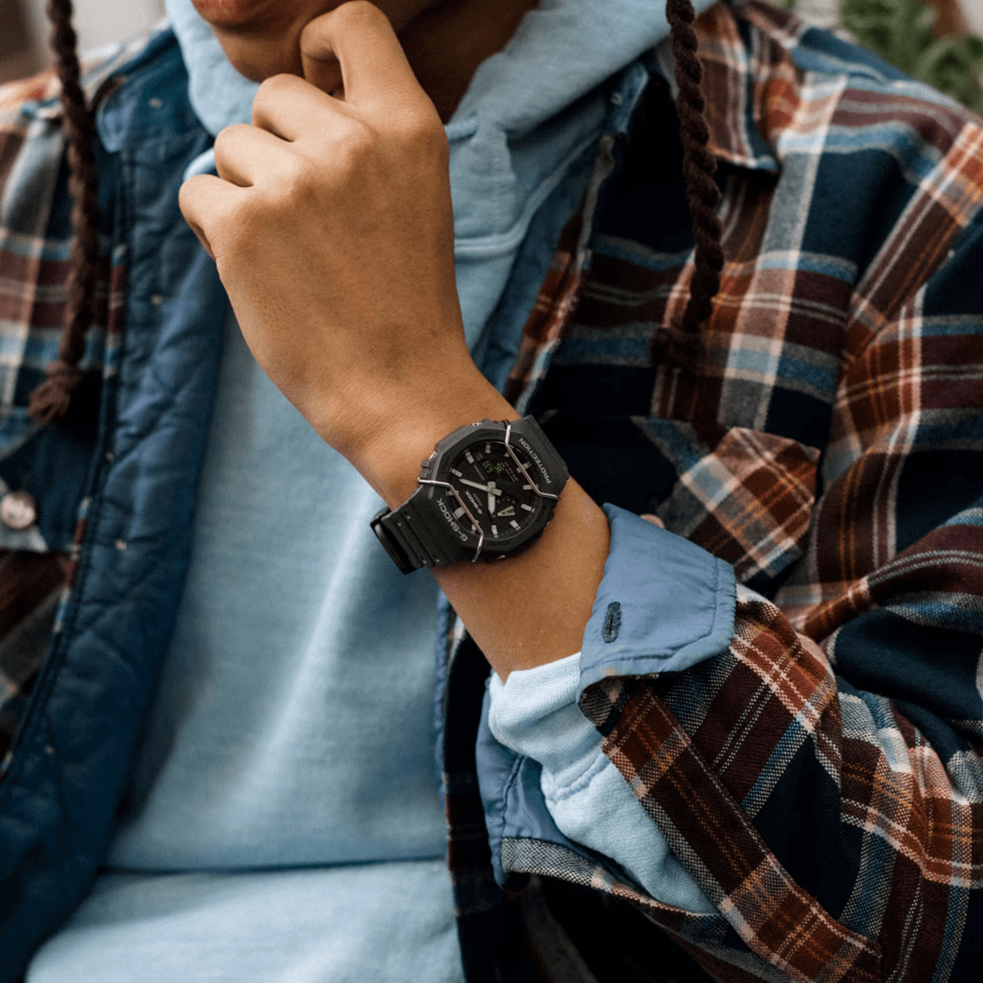 G-Shock Digital & Analogue Watch Casioak Series GA2100PTS-8A / GA-2100PTS-8A