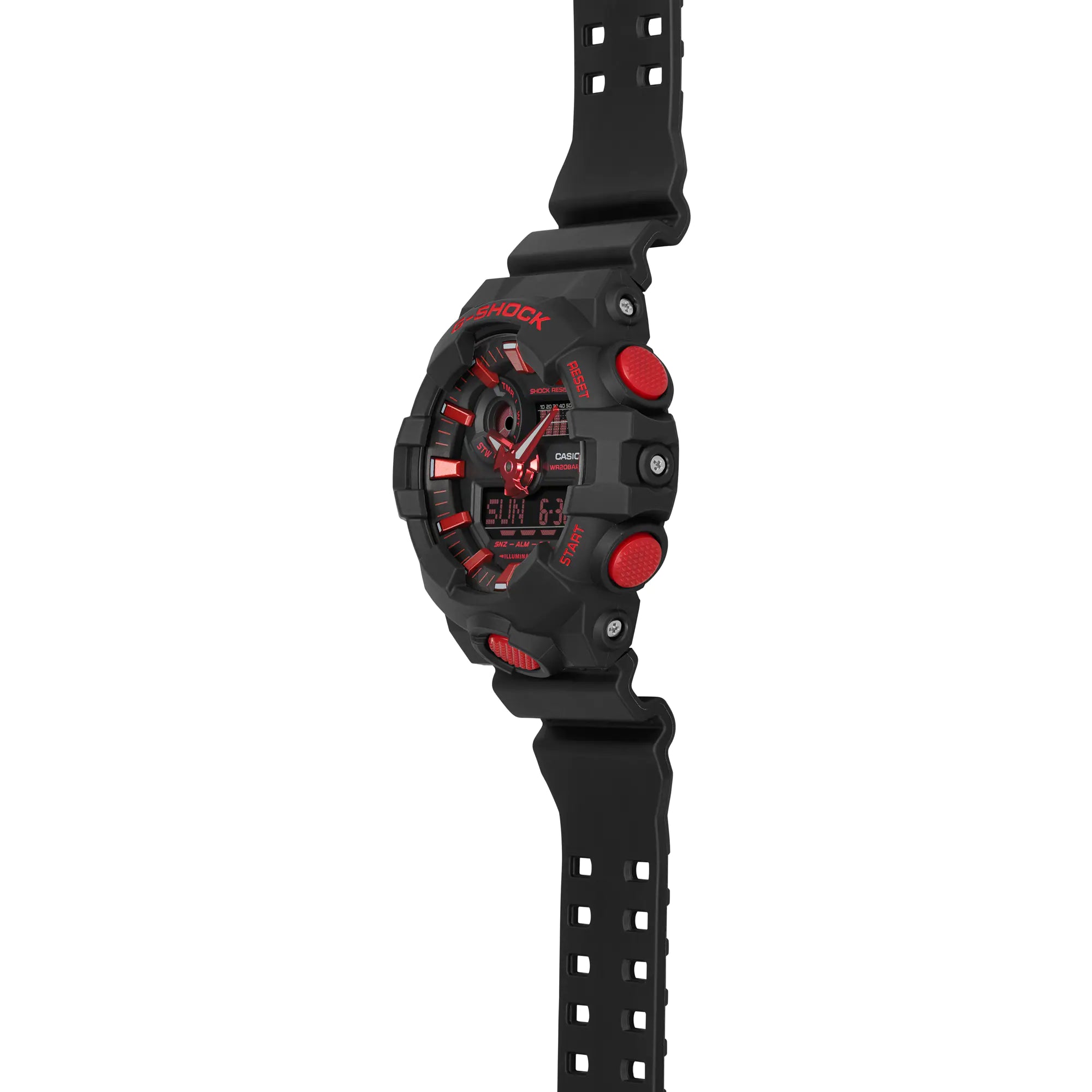 G shock wr20bar red clearance