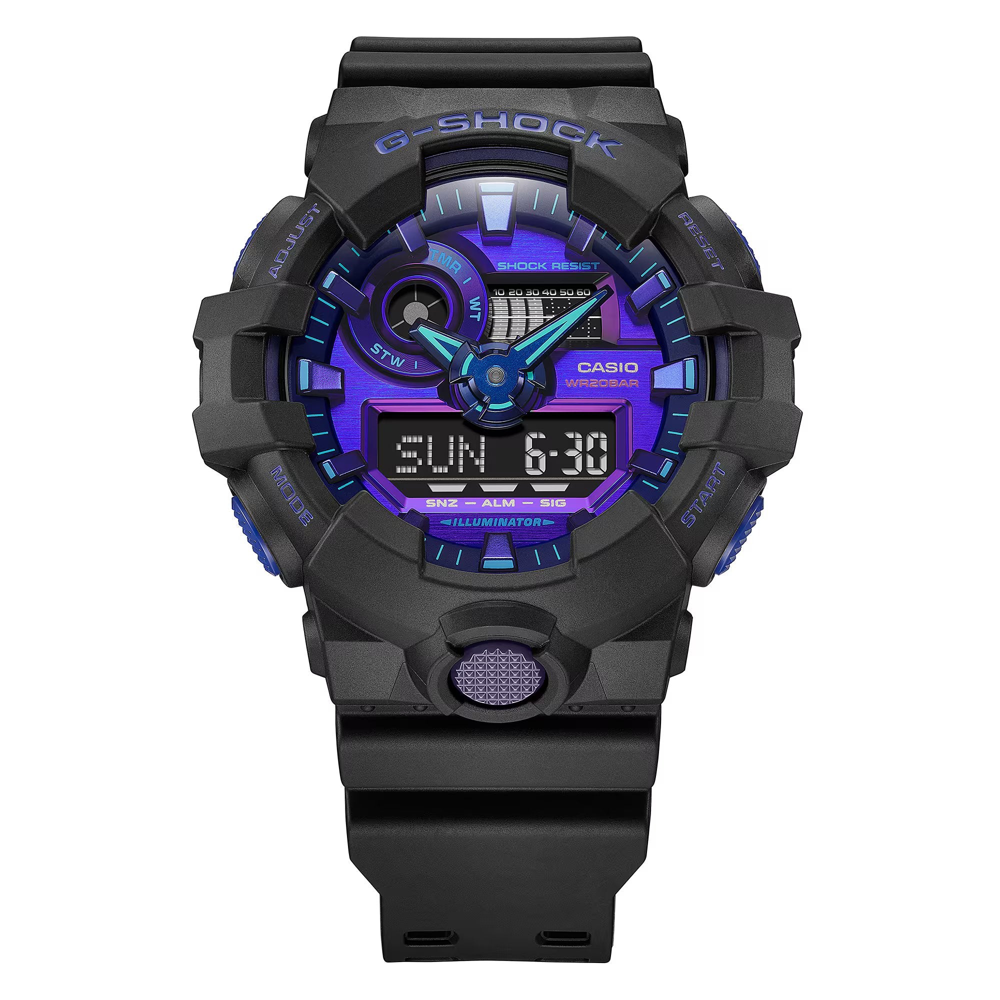 G-Shock Digital & Analogue Watch Virtual World Series GA700VB-1A / GA-700VB-1A