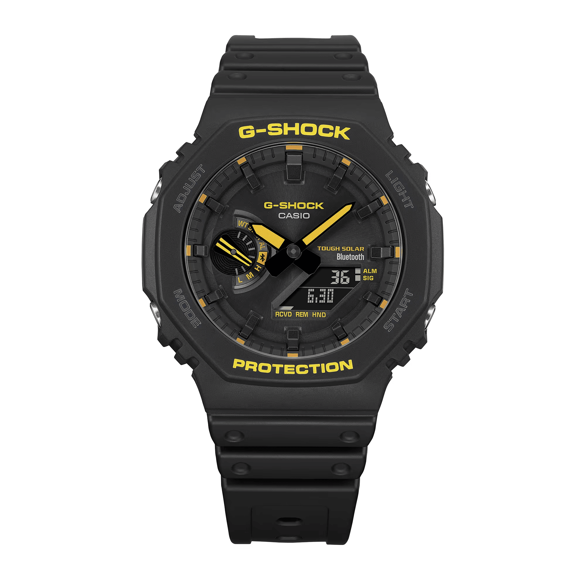 G-Shock Solar Casioak Black & Yellow Caution Series GAB2100CY-1A