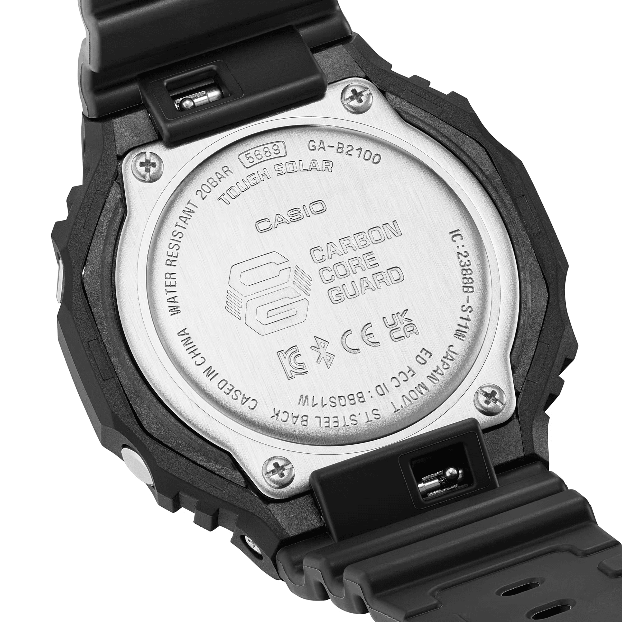 G-Shock Solar Casioak Black & Yellow Caution Series GAB2100CY-1A