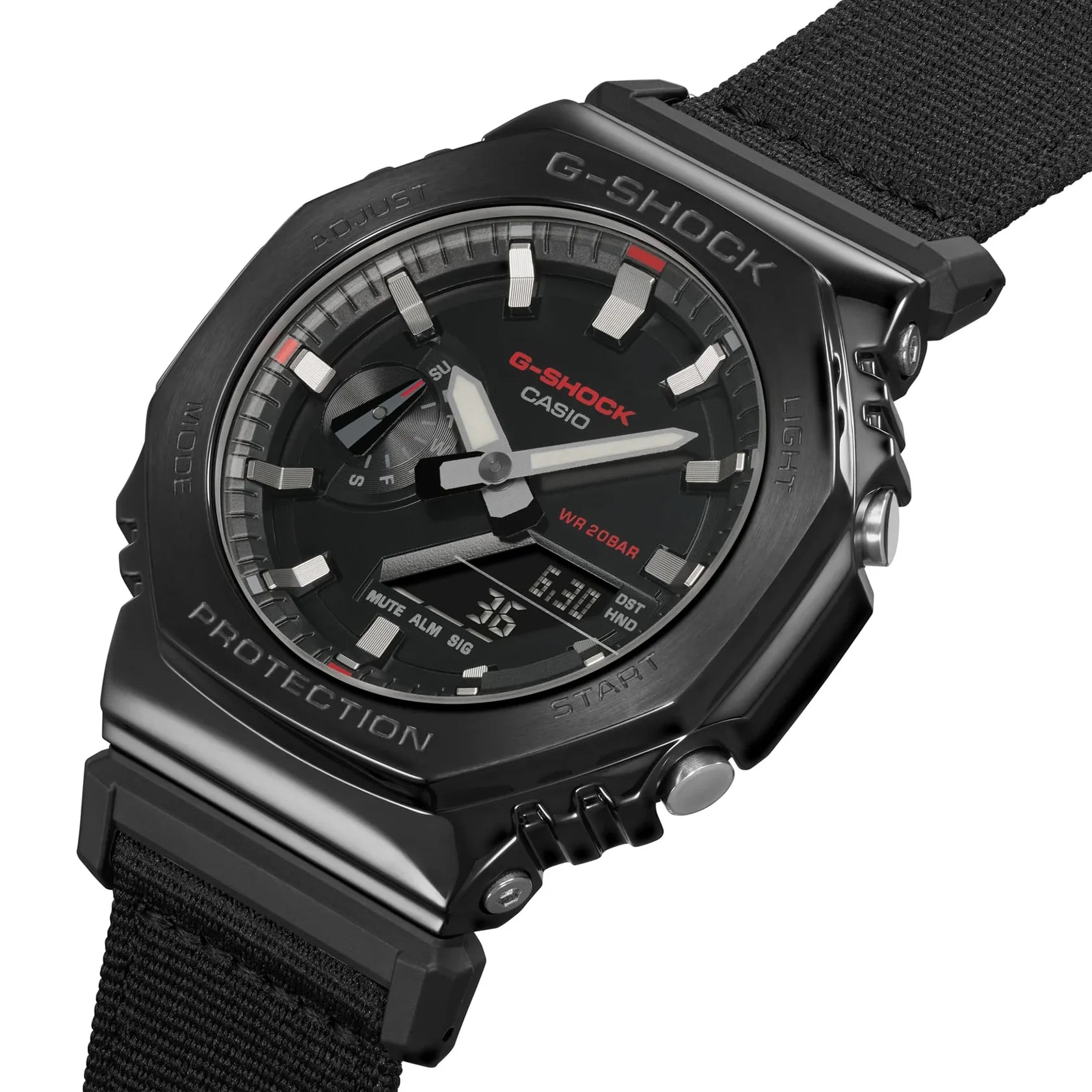 G-Shock Digital & Analogue G Steel Metalized Casioak Series GM2100CB-1A / GM-2100CB-1A