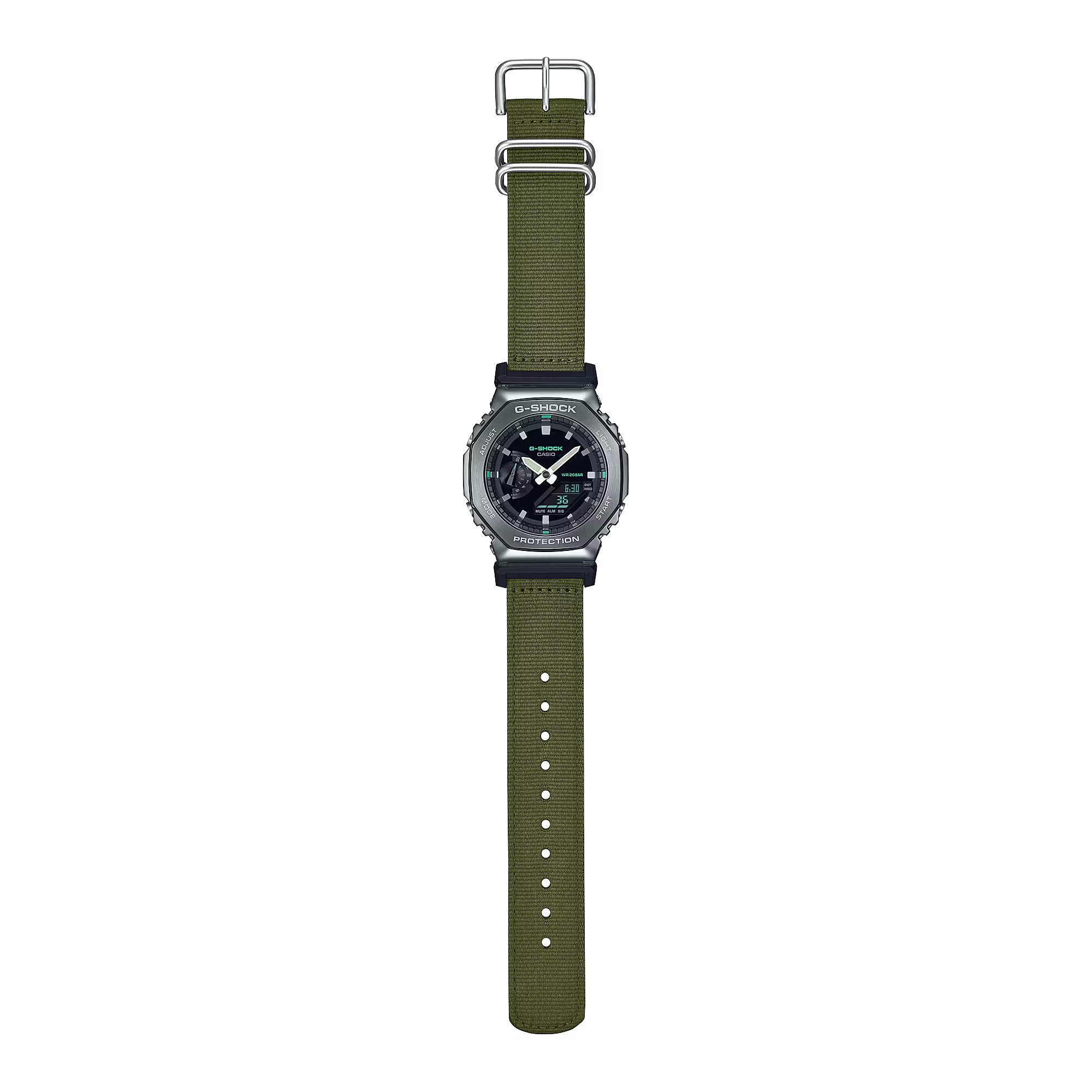 G-Shock Digital & Analogue G Steel Metalized Casioak Series GM2100CB-3A