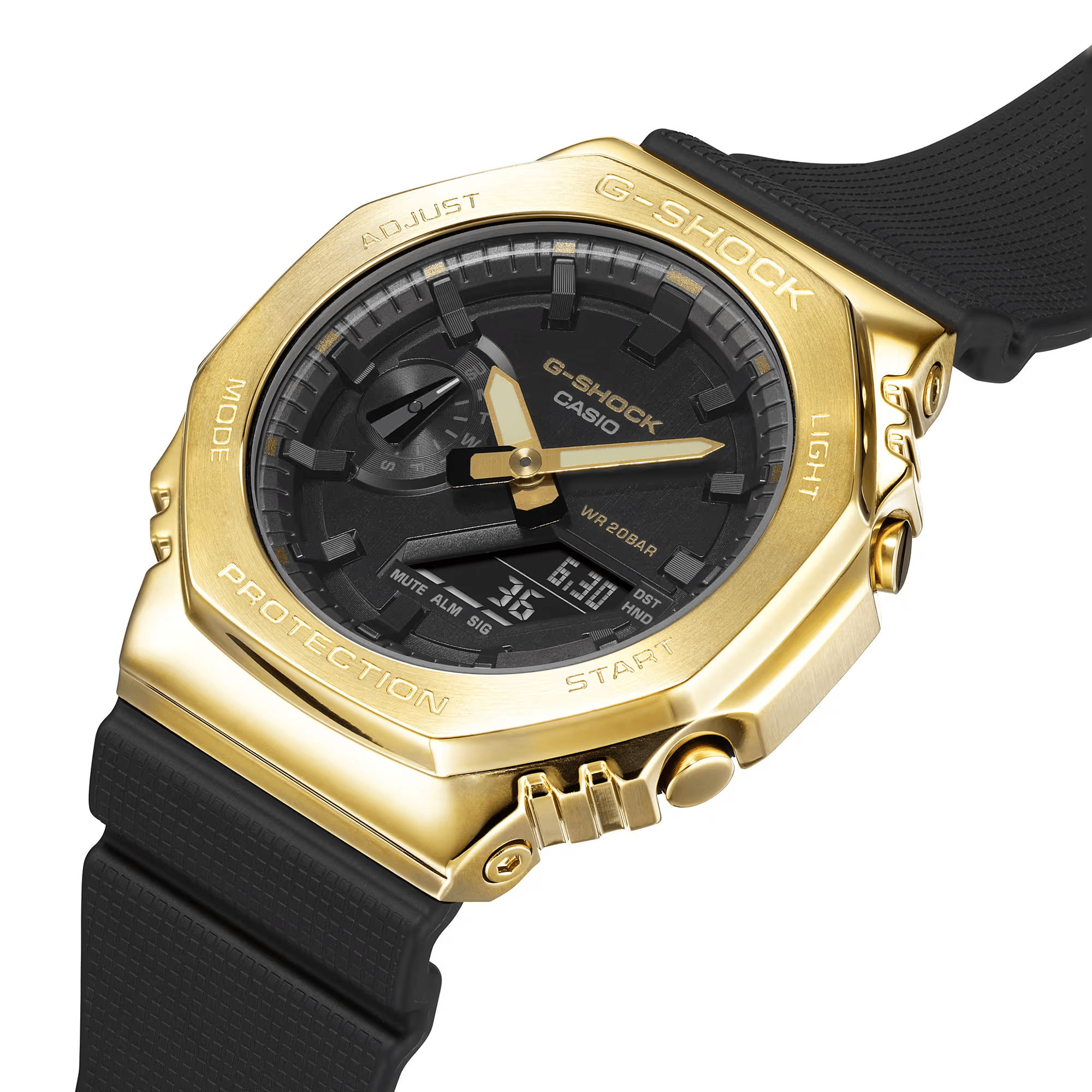 G-Shock Digital & Analogue G Steel Metalized Casioak Series GM2100G-1A9