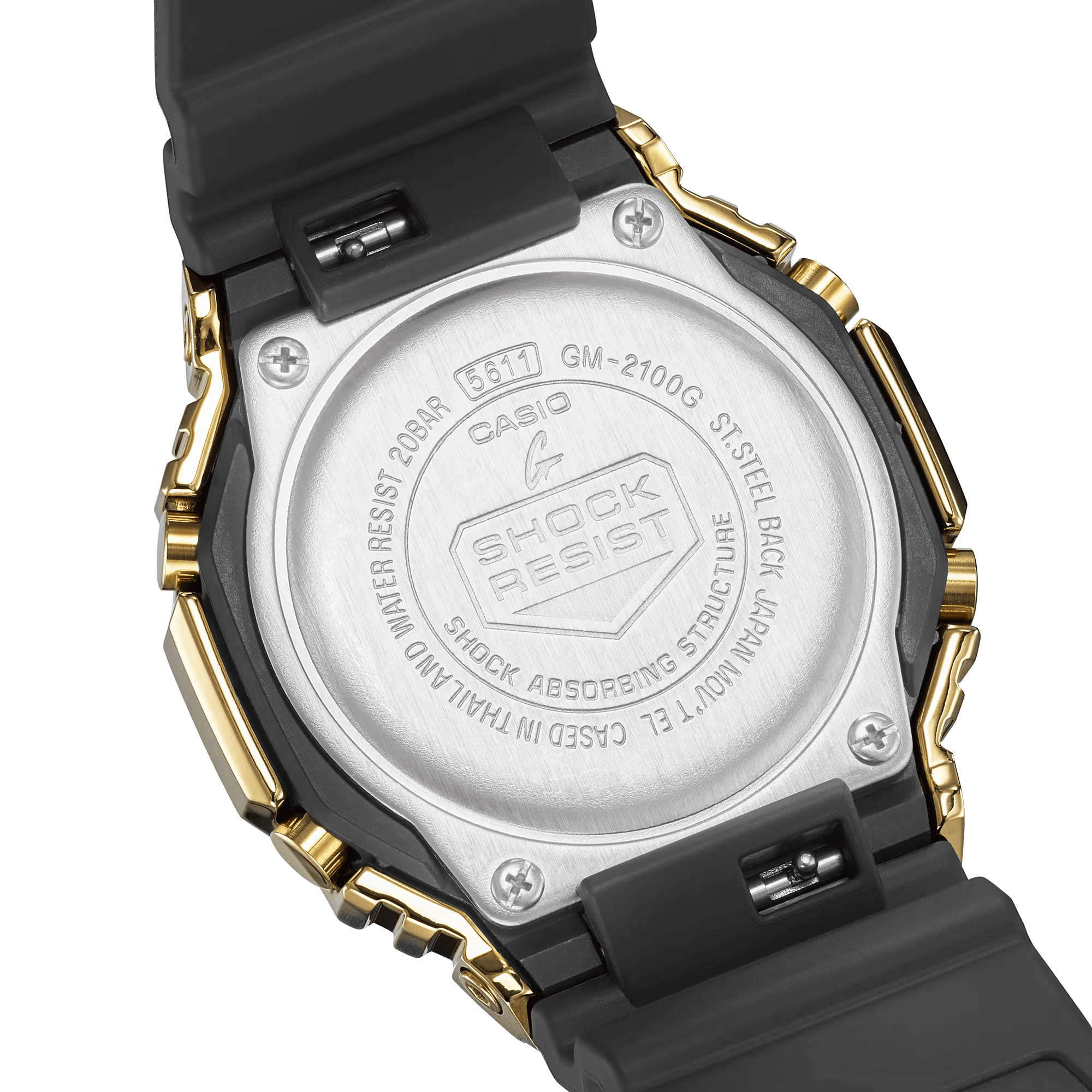 G-Shock Digital & Analogue G Steel Metalized Casioak Series GM2100G-1A9